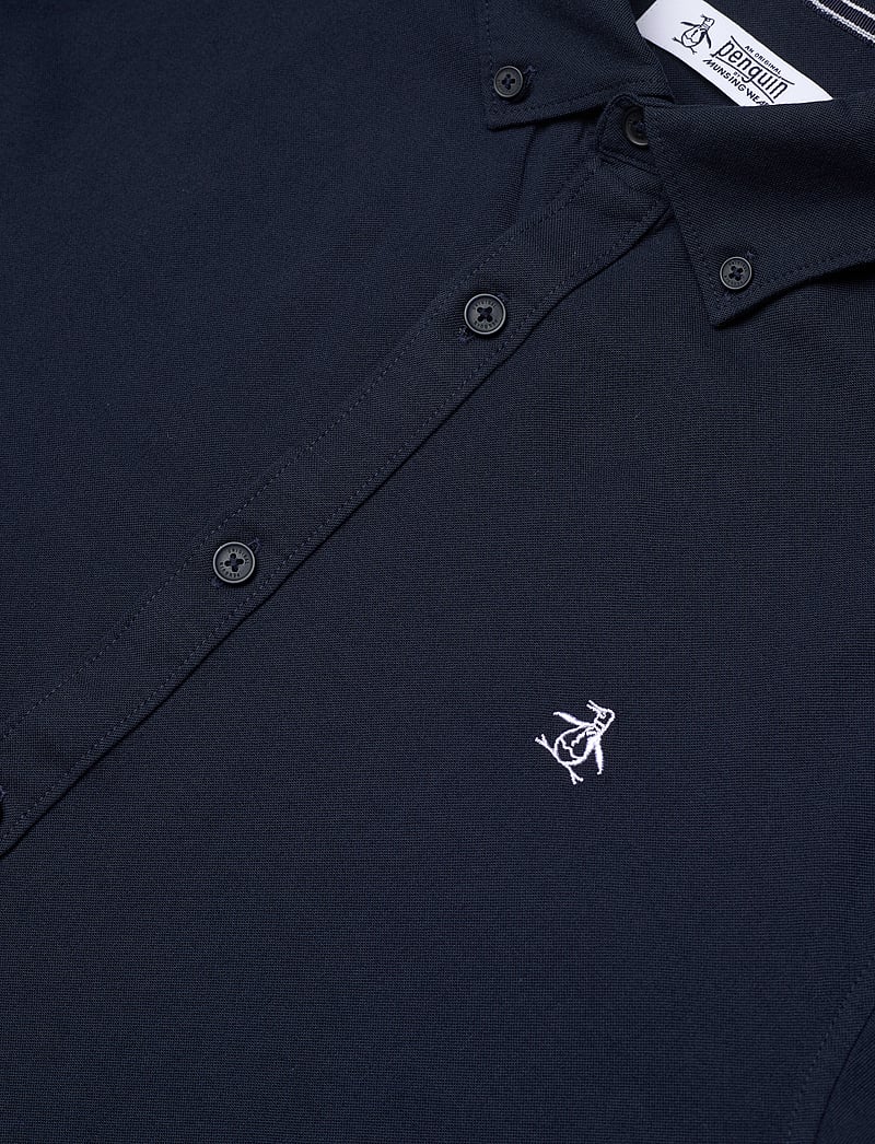 Original Penguin - LS OXFORD STRTCH NO - oxford-skjortor - dark sapphire - 3