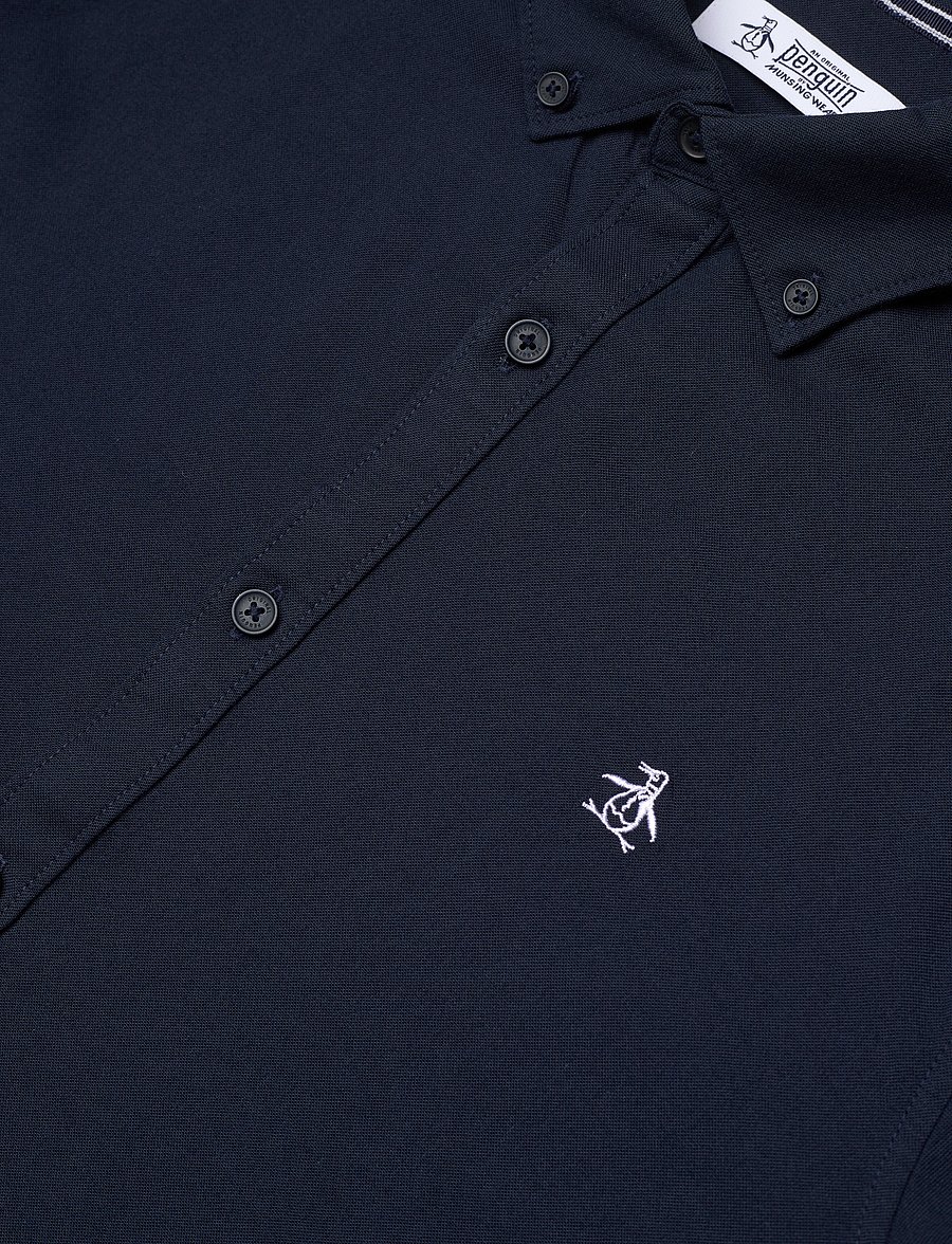 Original Penguin - LS OXFORD STRTCH NO - oxford-hemden - dark sapphire - 5