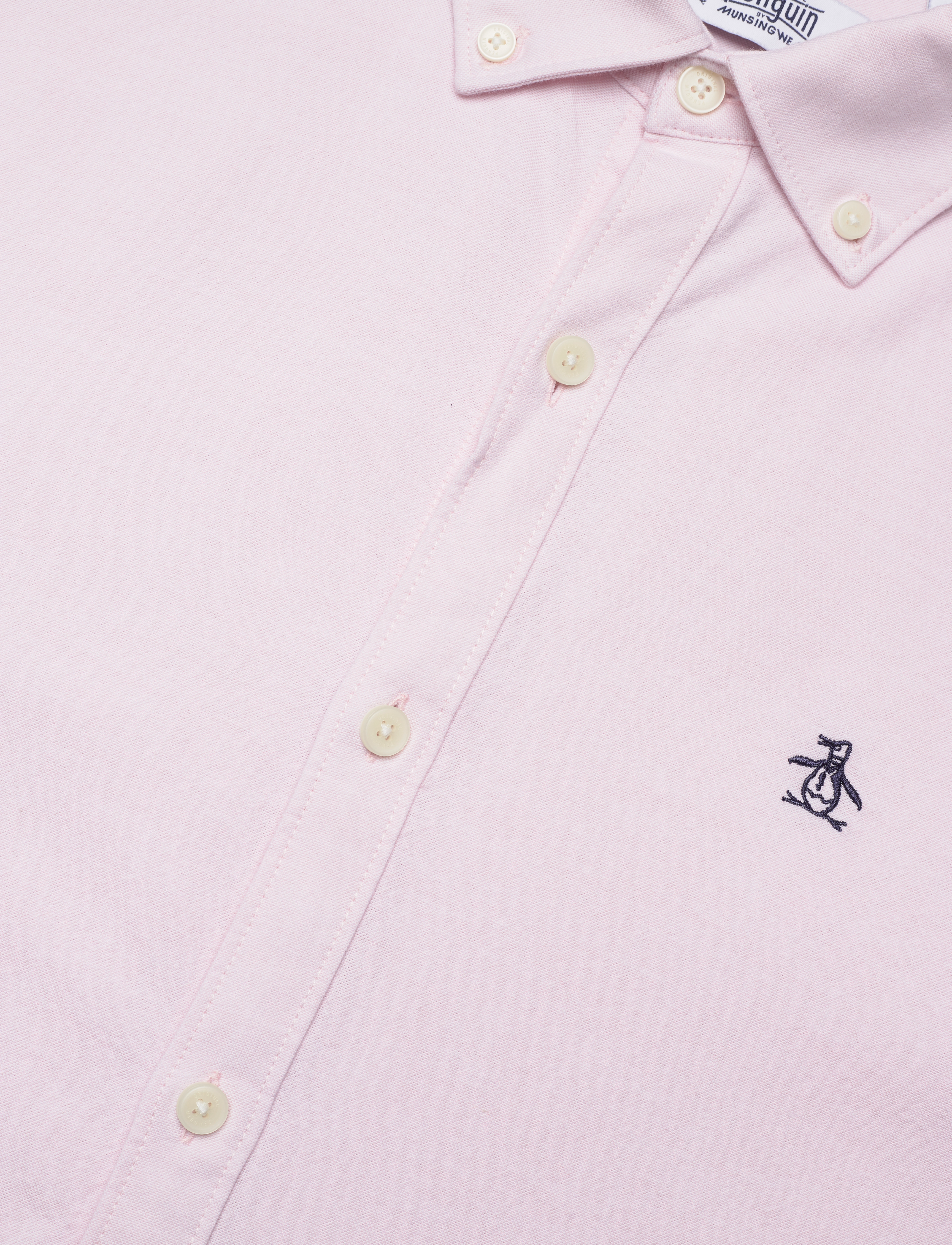 Original Penguin - LS OXFORD STRTCH NO - parfait pink - 3