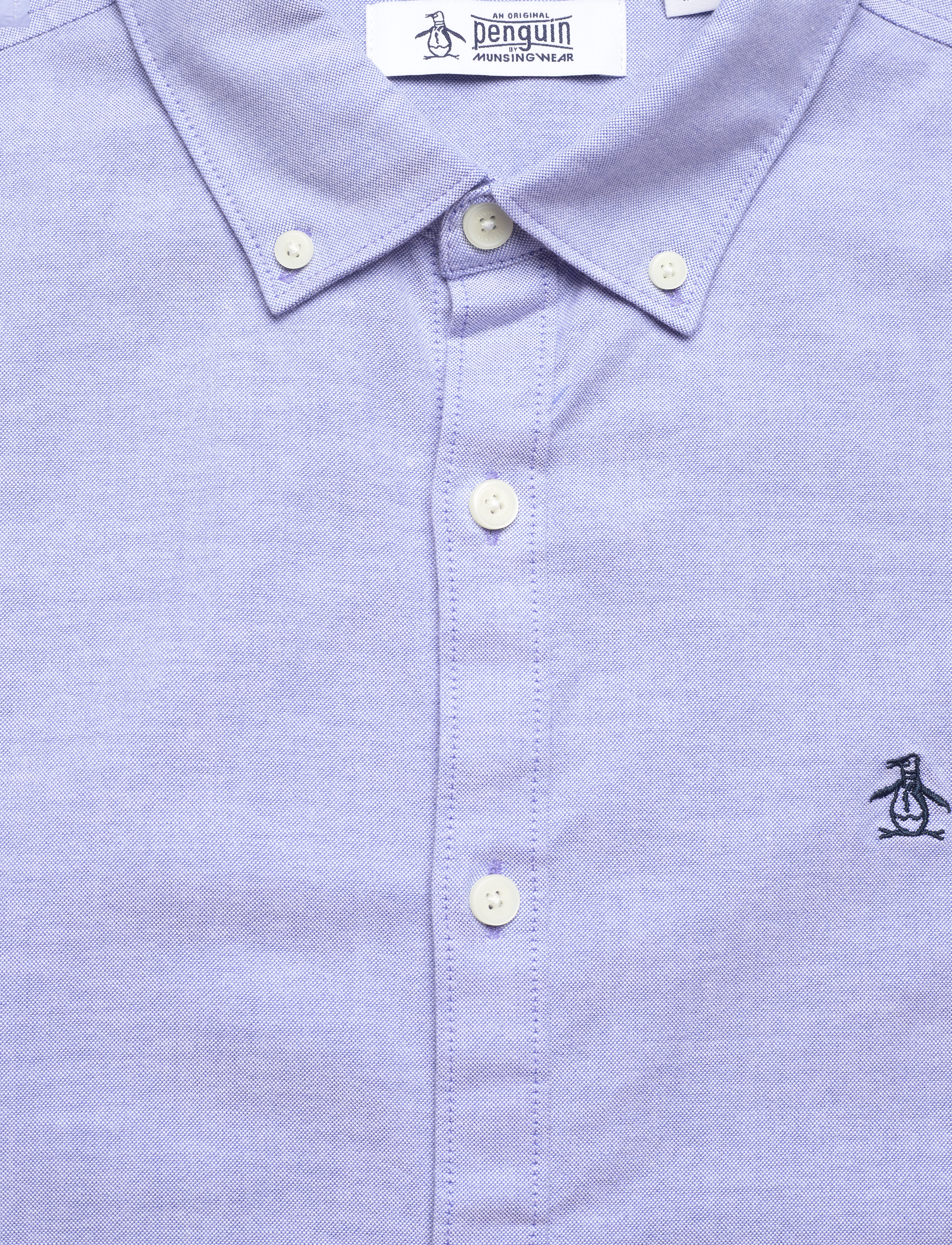 Original Penguin - SS OXFORD STRTCH NO SHIRT - oxford skjorter - amparo blue - 2