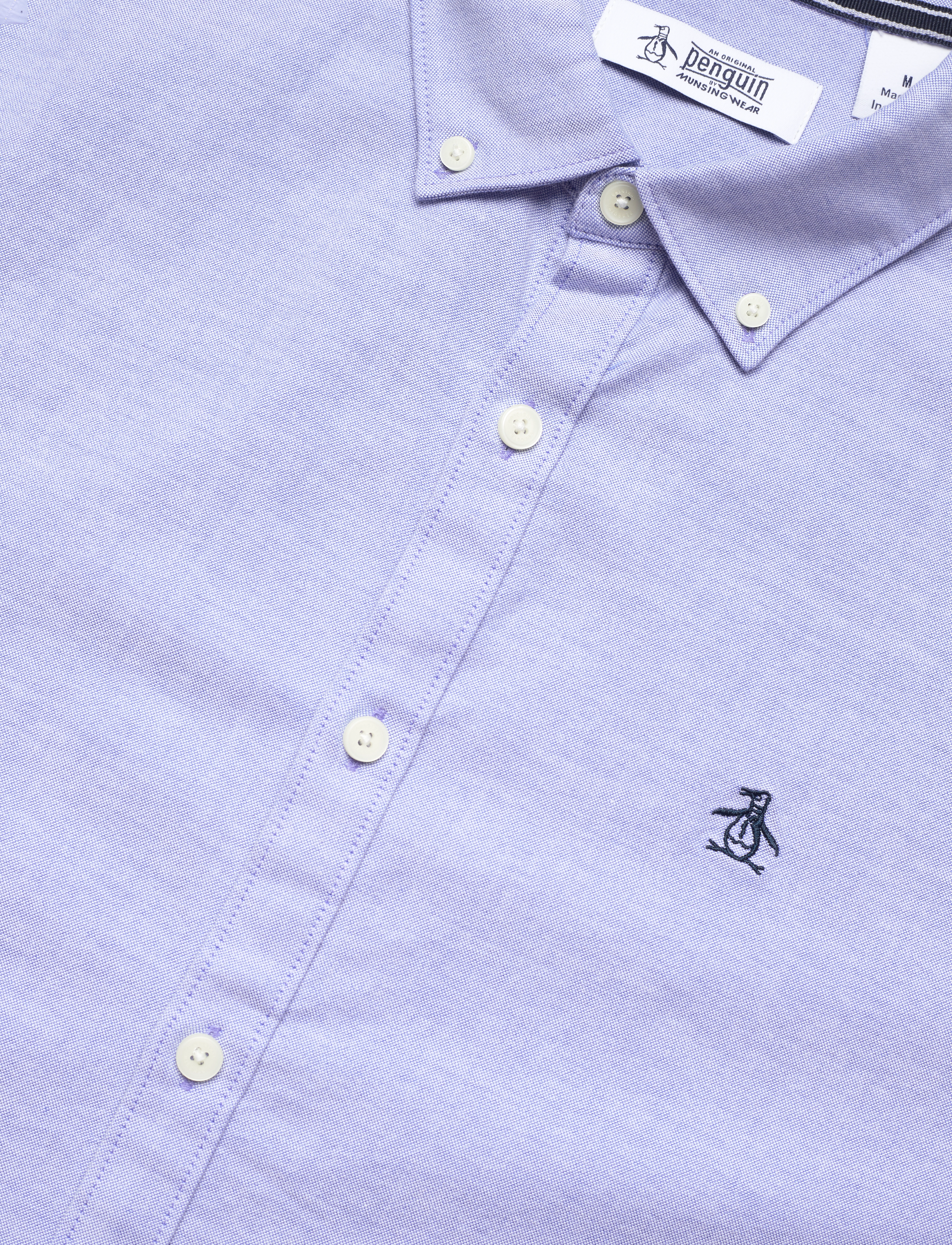 Original Penguin - SS OXFORD STRTCH NO SHIRT - oxford skjorter - amparo blue - 3