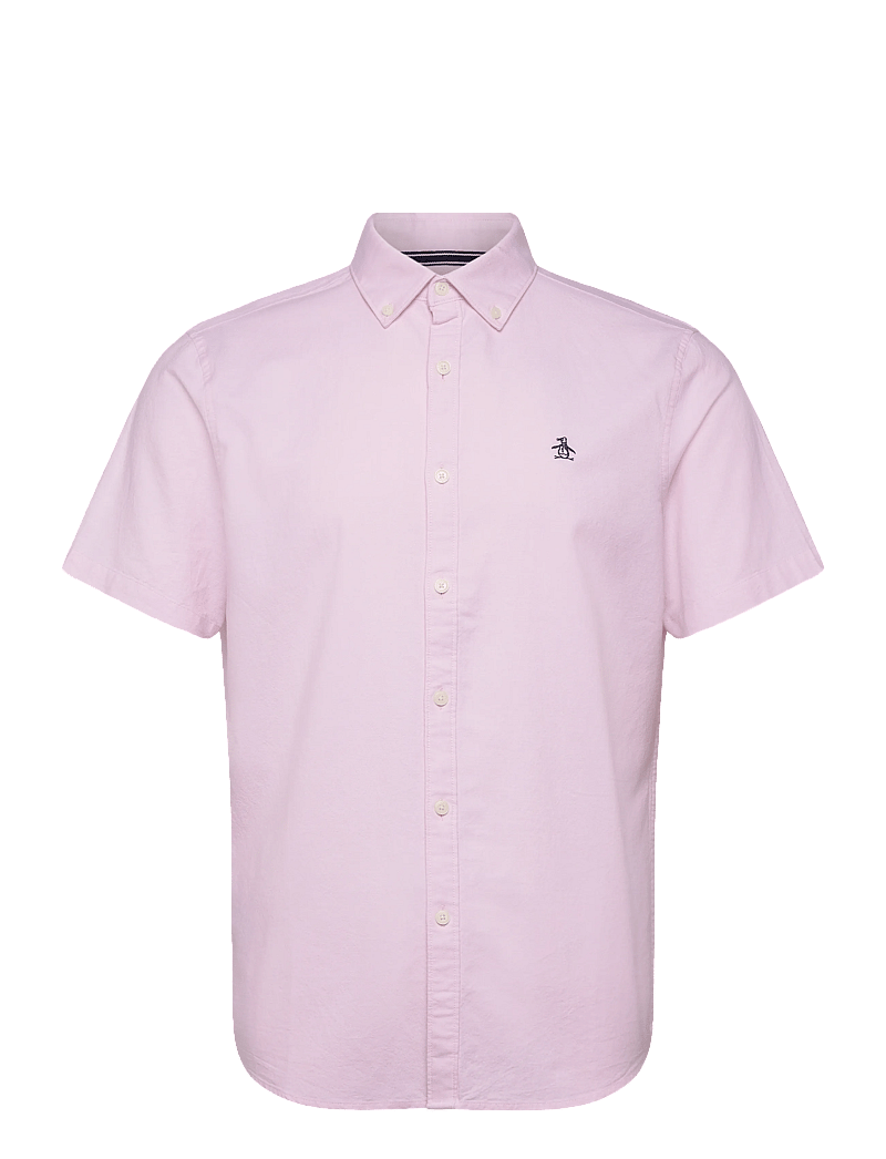 Original Penguin - SS OXFORD STRTCH NO SHIRT - kortærmede skjorter - parfait pink - 1