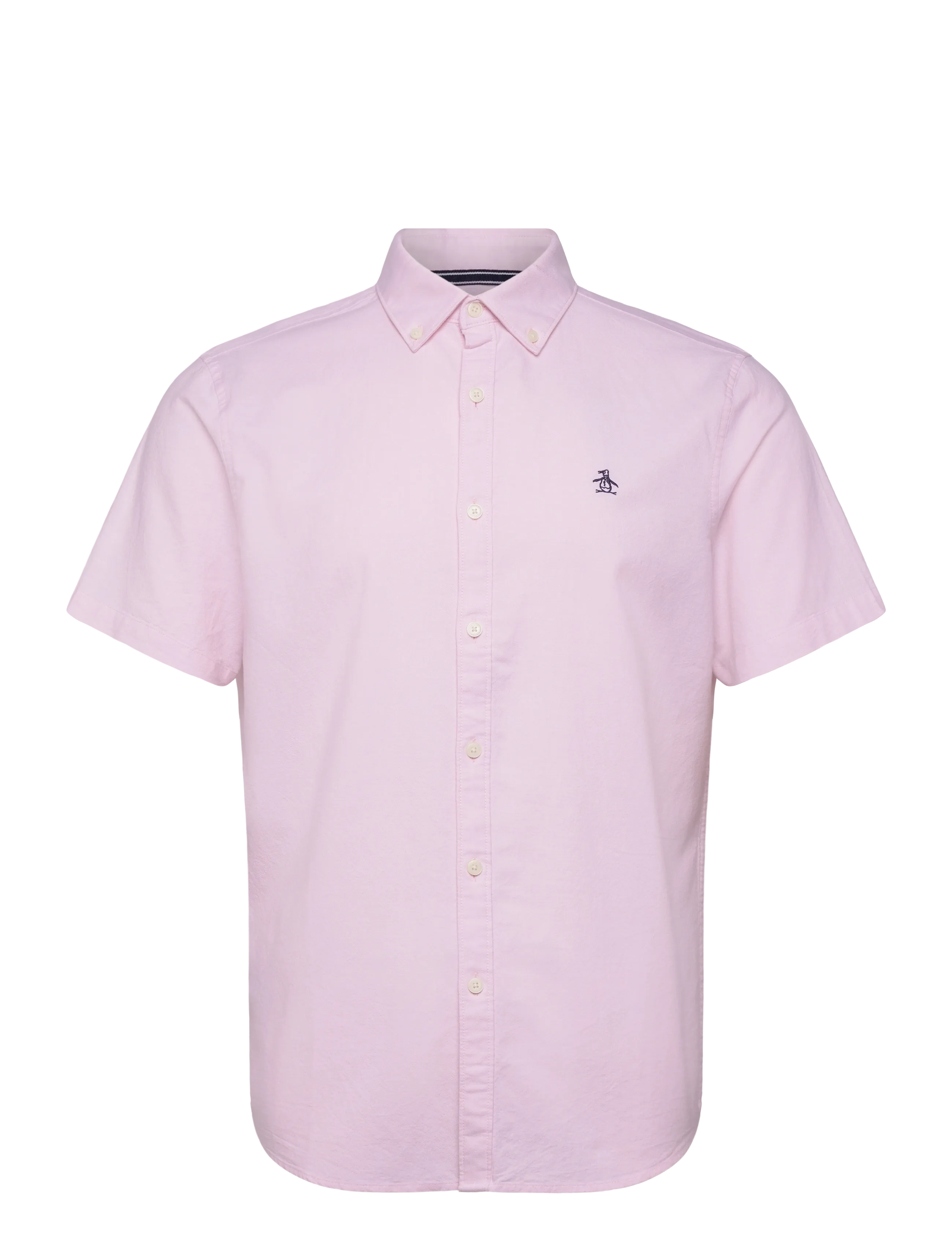 Original Penguin SS OXFORD STRTCH NO SHIRT - Riided - PARFAIT PINK / pink/rose