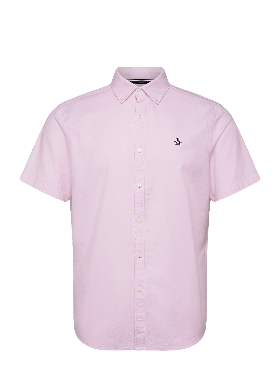 Original Penguin - SS OXFORD STRTCH NO SHIRT - kurzarmhemden - parfait pink - 1