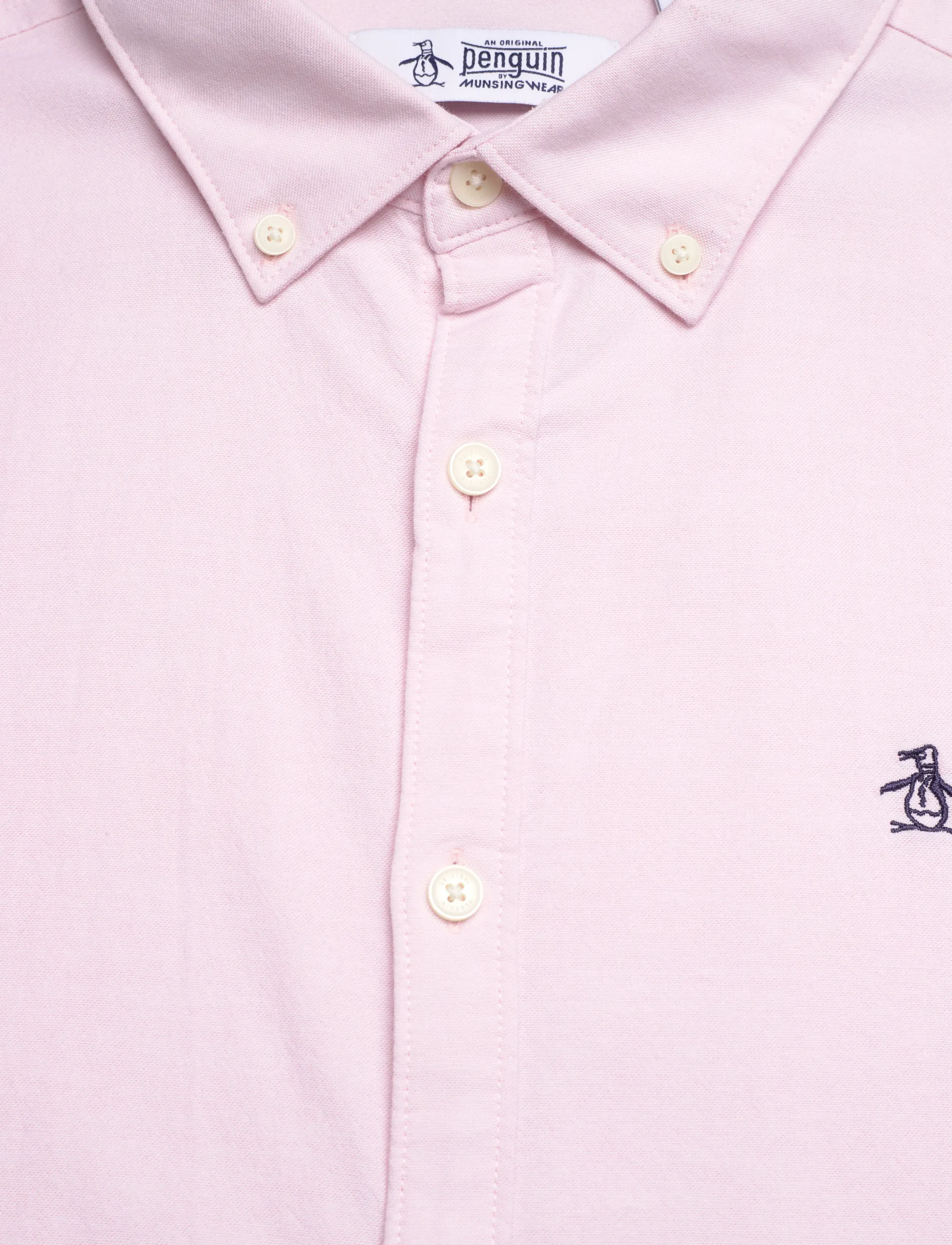Original Penguin - SS OXFORD STRTCH NO SHIRT - kurzarmhemden - parfait pink - 5