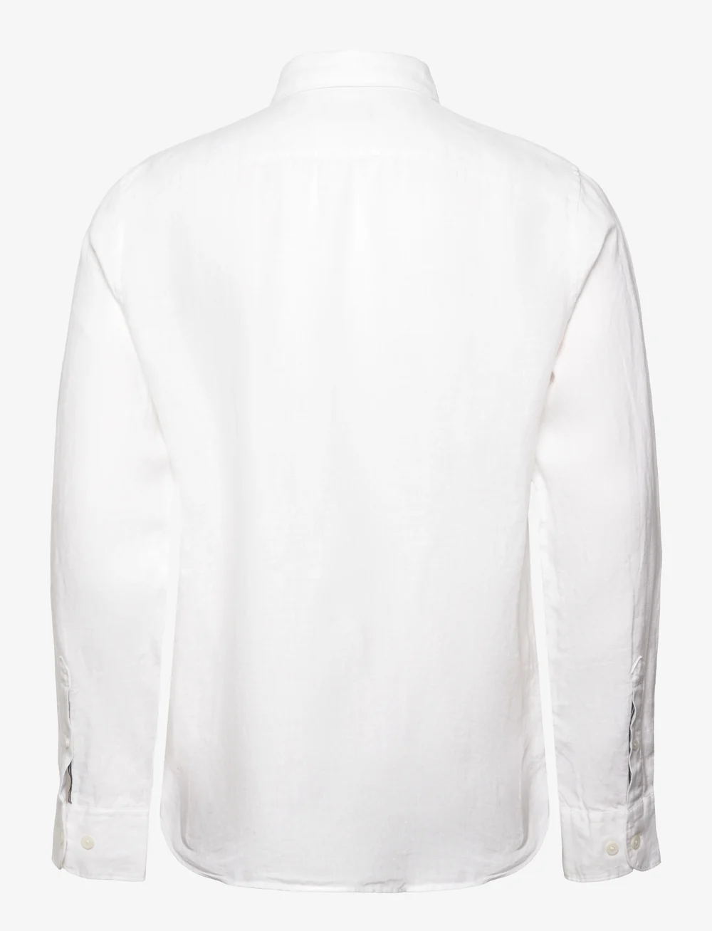 Original Penguin - LS DELAVE LNN W PKT - linneskjortor - bright white - 1