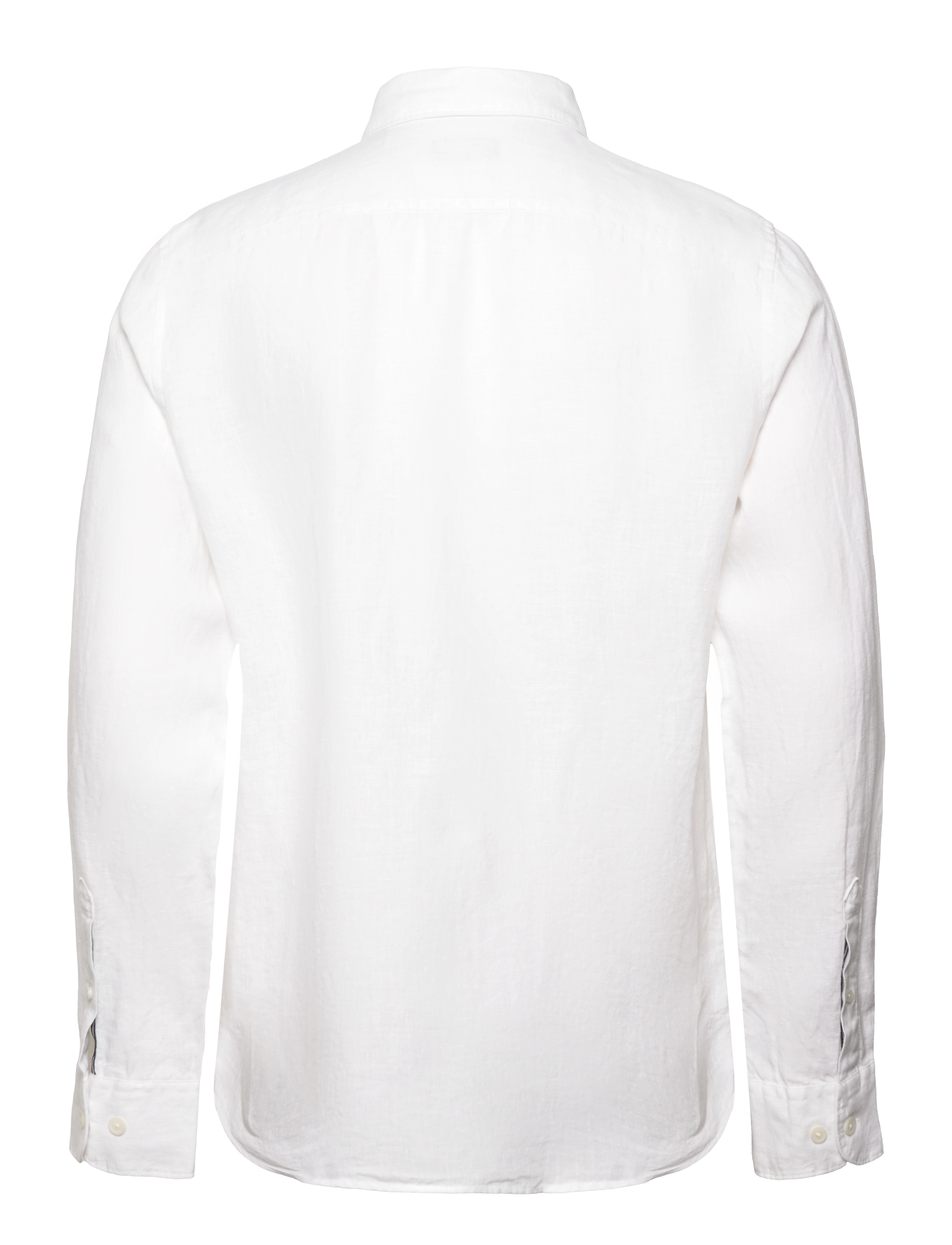 Original Penguin - LS DELAVE LNN W PKT - bright white - 1