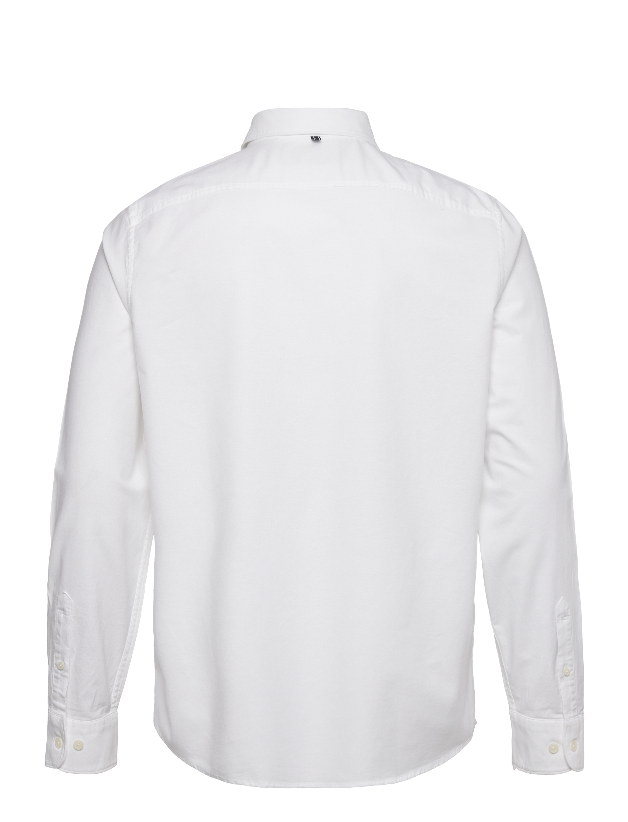 Original Penguin - LS ECO OXFORD W STRE - bright white - 1