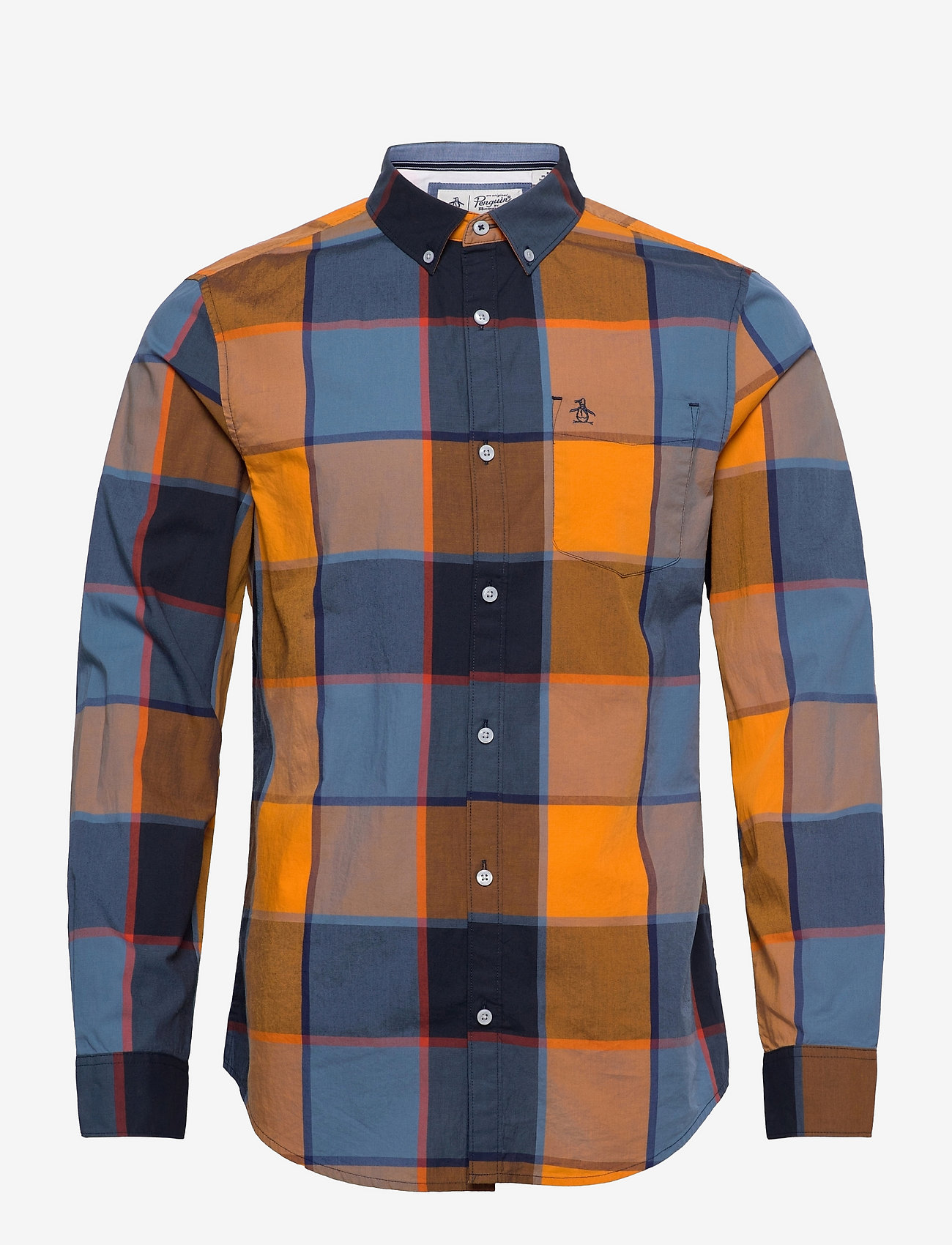Original Penguin - WVN SLIM FIT LRG PLA - medieval blue - 0