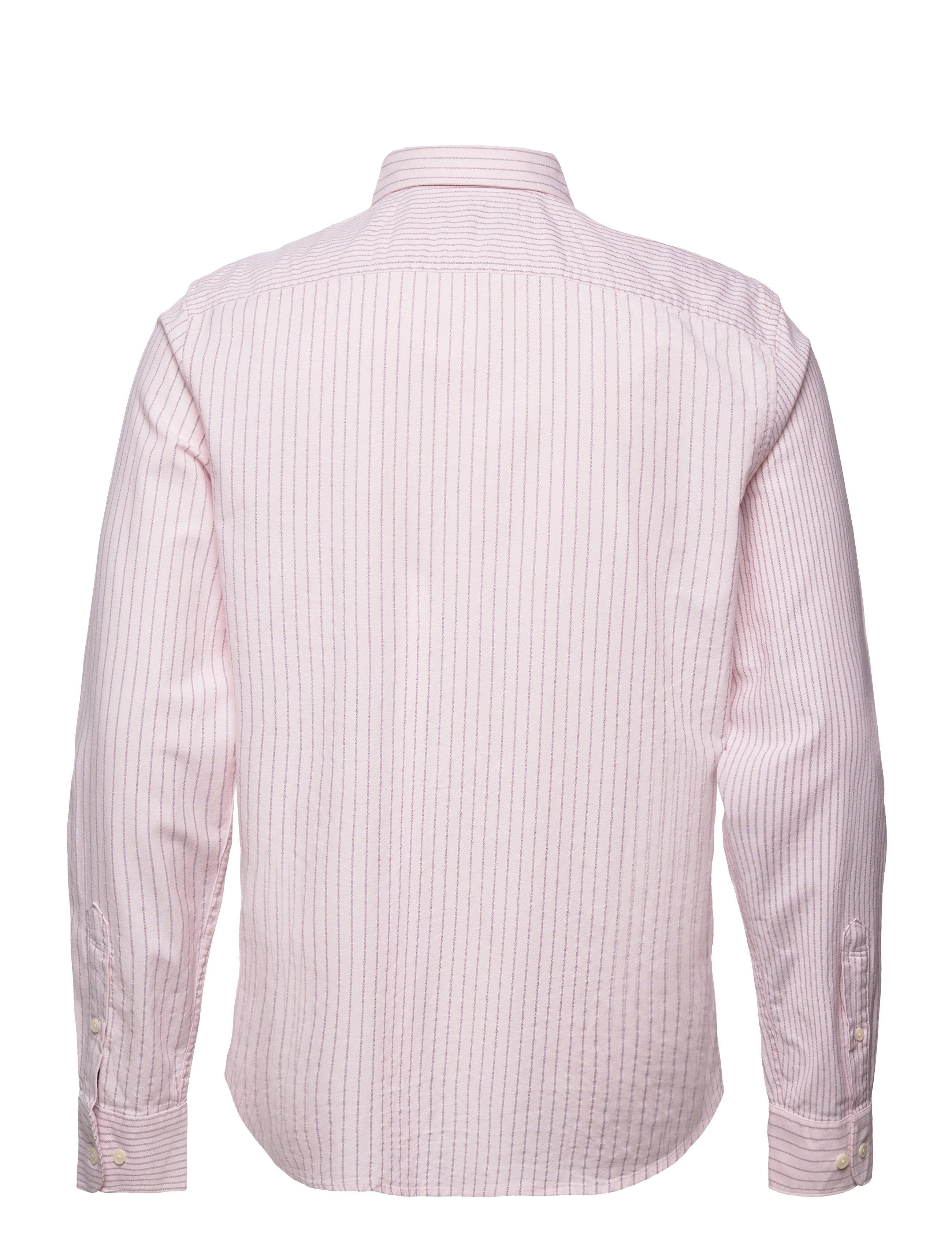 Original Penguin - WVN LS ECO OXFORD W/ - veiled rose - 1