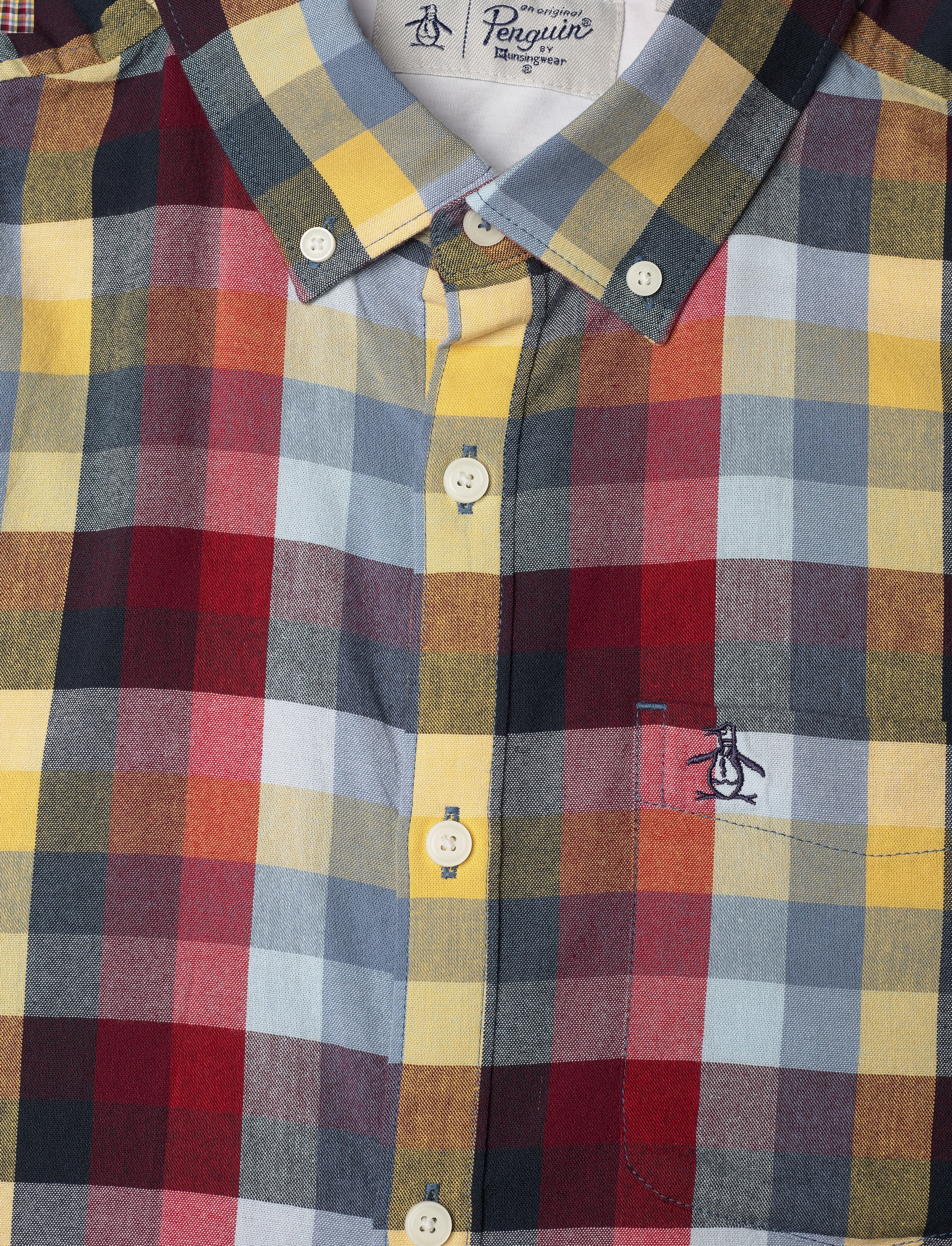 Original Penguin - WVN ECO PLAINWEAVE - spring lake - 2