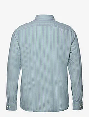 Original Penguin - LS CTTN YD VERTICAL - kasdienio stiliaus marškiniai - oil blue - 1