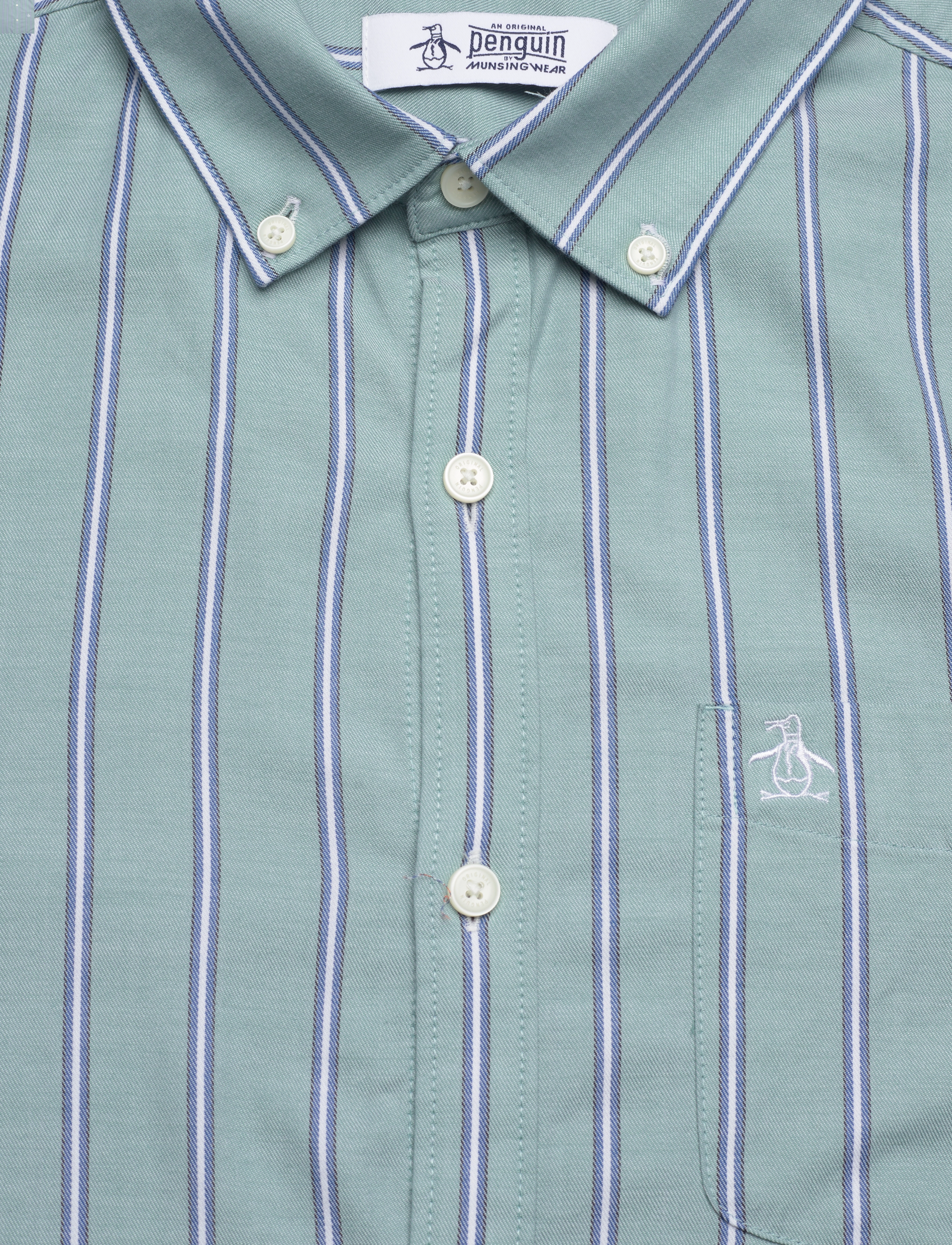 Original Penguin - LS CTTN YD VERTICAL - oil blue - 2