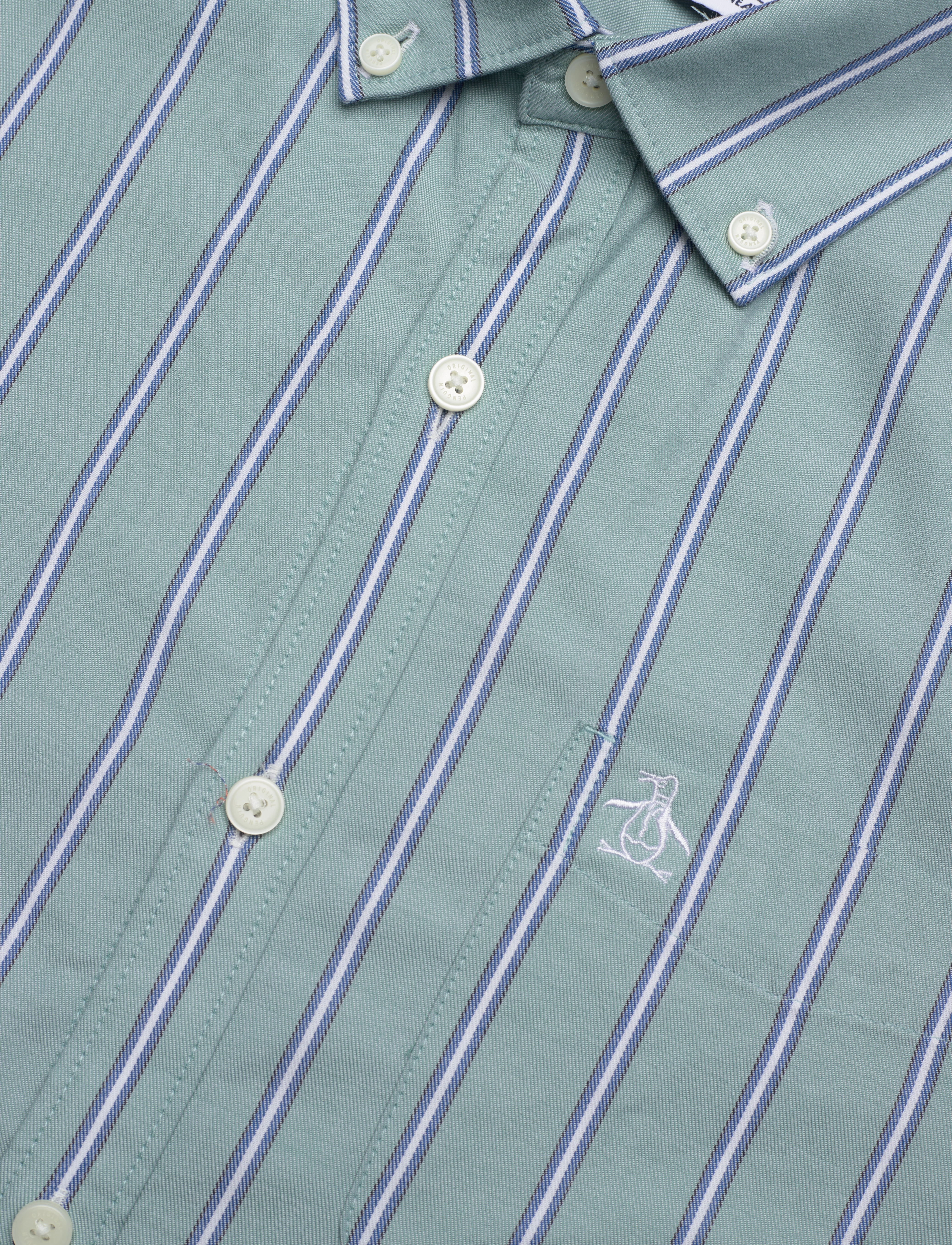 Original Penguin - LS CTTN YD VERTICAL - oil blue - 3