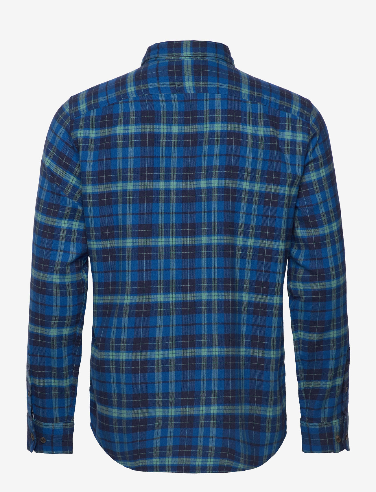 Original Penguin - LS FLANNEL PLAID - classic blue - 1