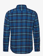 Original Penguin - LS FLANNEL PLAID - casual skjortor - classic blue - 1