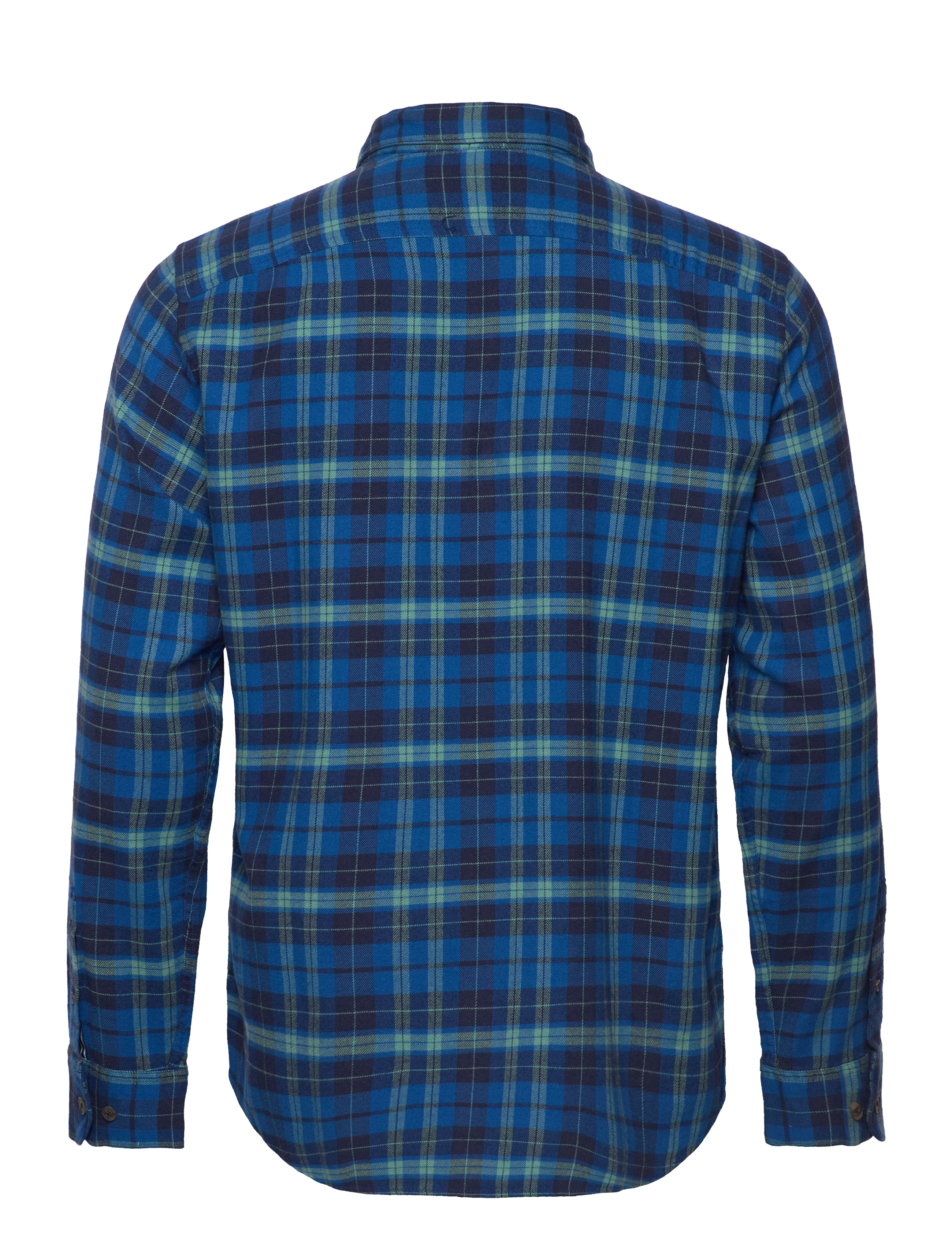 Original Penguin - LS FLANNEL PLAID - classic blue - 1