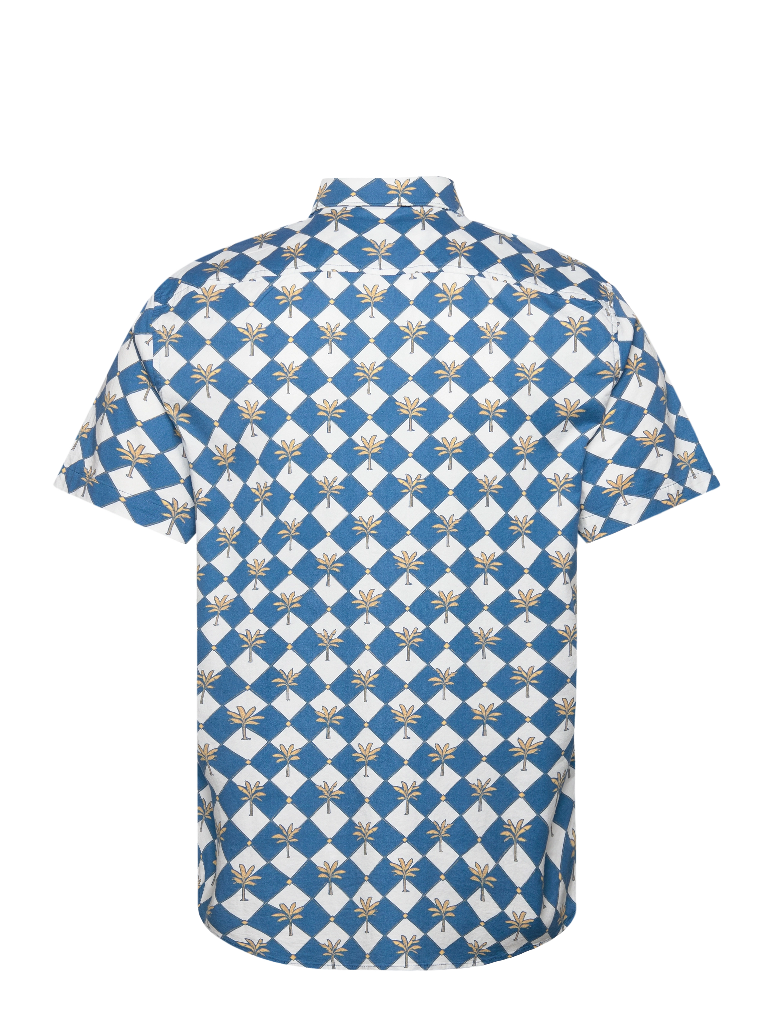 Original Penguin - SS ECO TWLL STRTCH A - herren - vallarta blue - 1