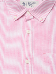 Original Penguin - LS CTTN LNN ECOVERO - kasdienio stiliaus marškiniai - wild rose - 2