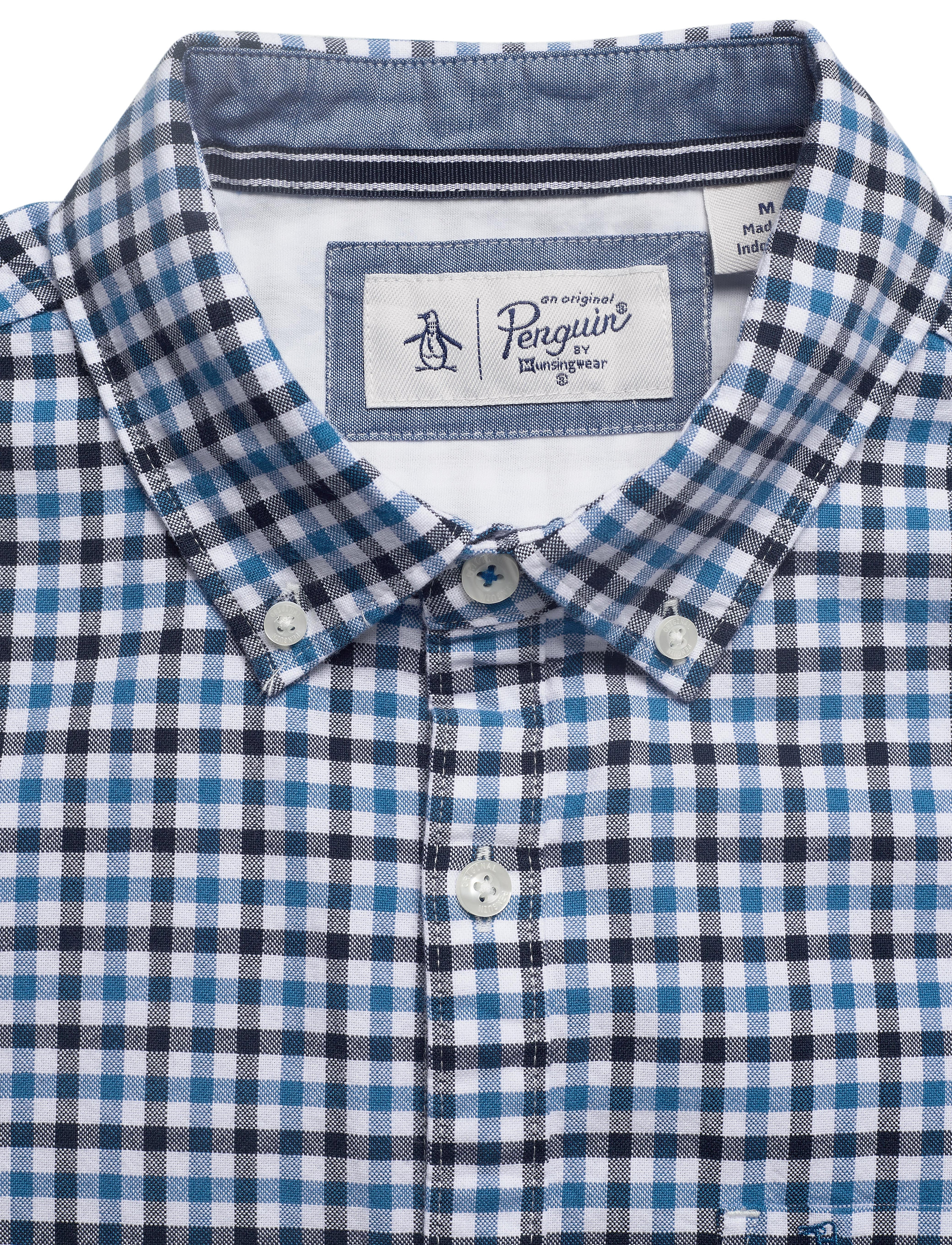 Original Penguin - WVN LS TATTERSAL - deep water - 2