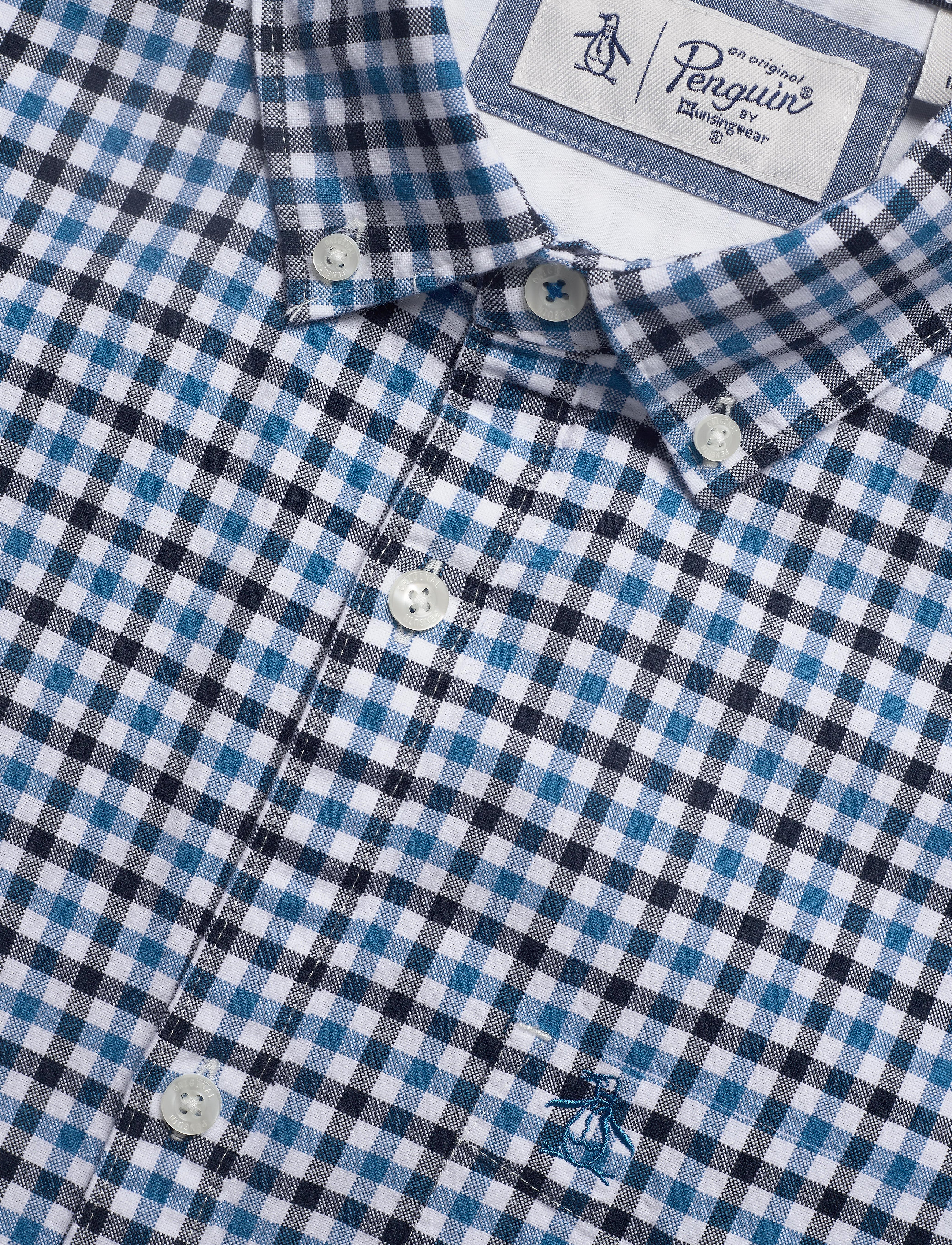 Original Penguin - WVN LS TATTERSAL - deep water - 3