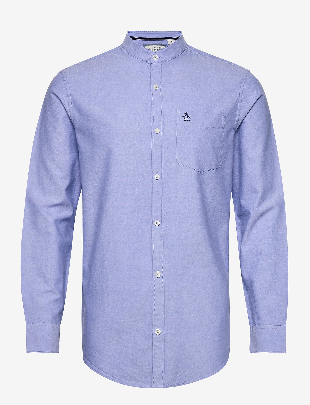 Original Penguin - COLLARLESS OXFORD - amparo blue - 0