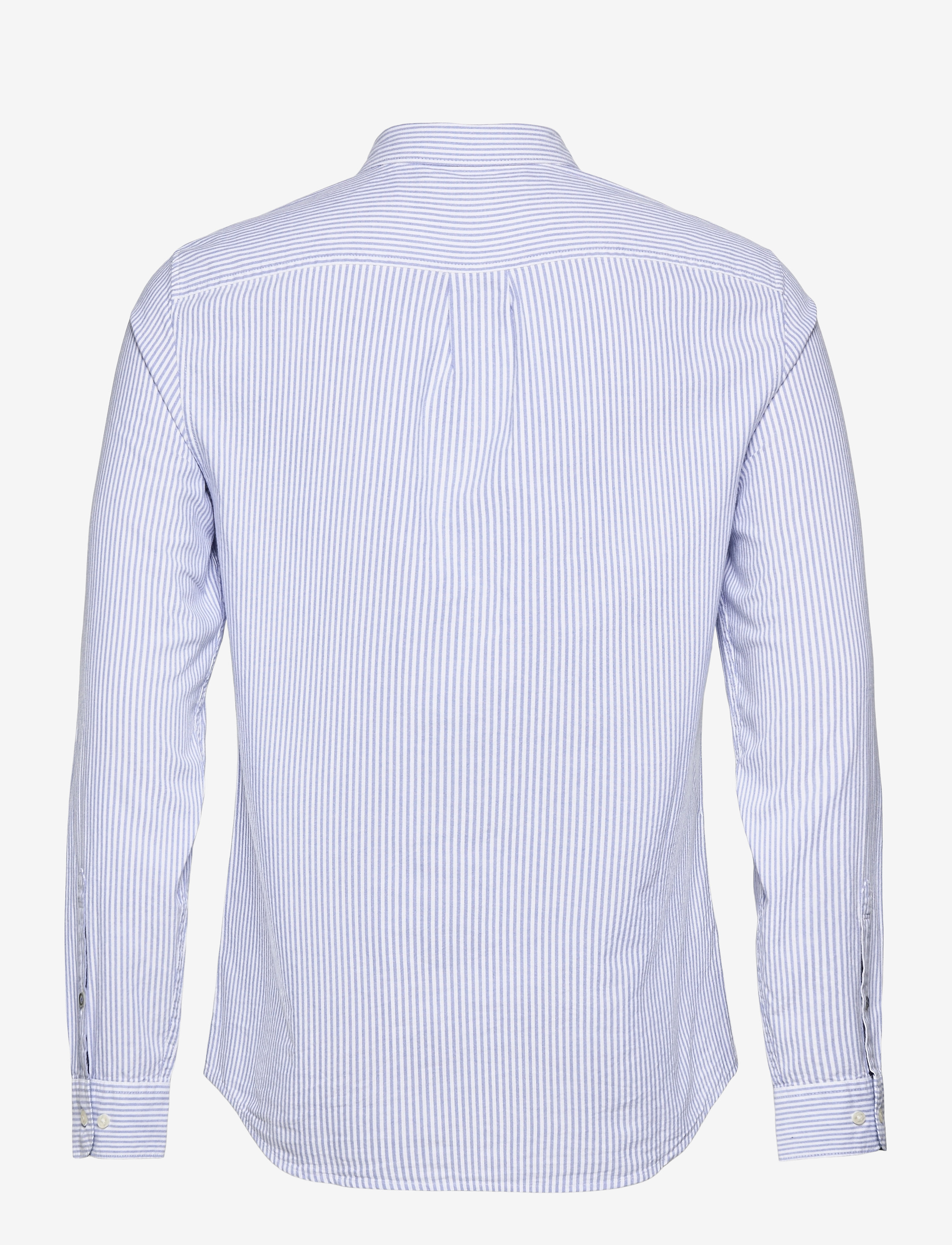 Original Penguin - L/S SLIM STRIPE OXFO - amparo blue - 1