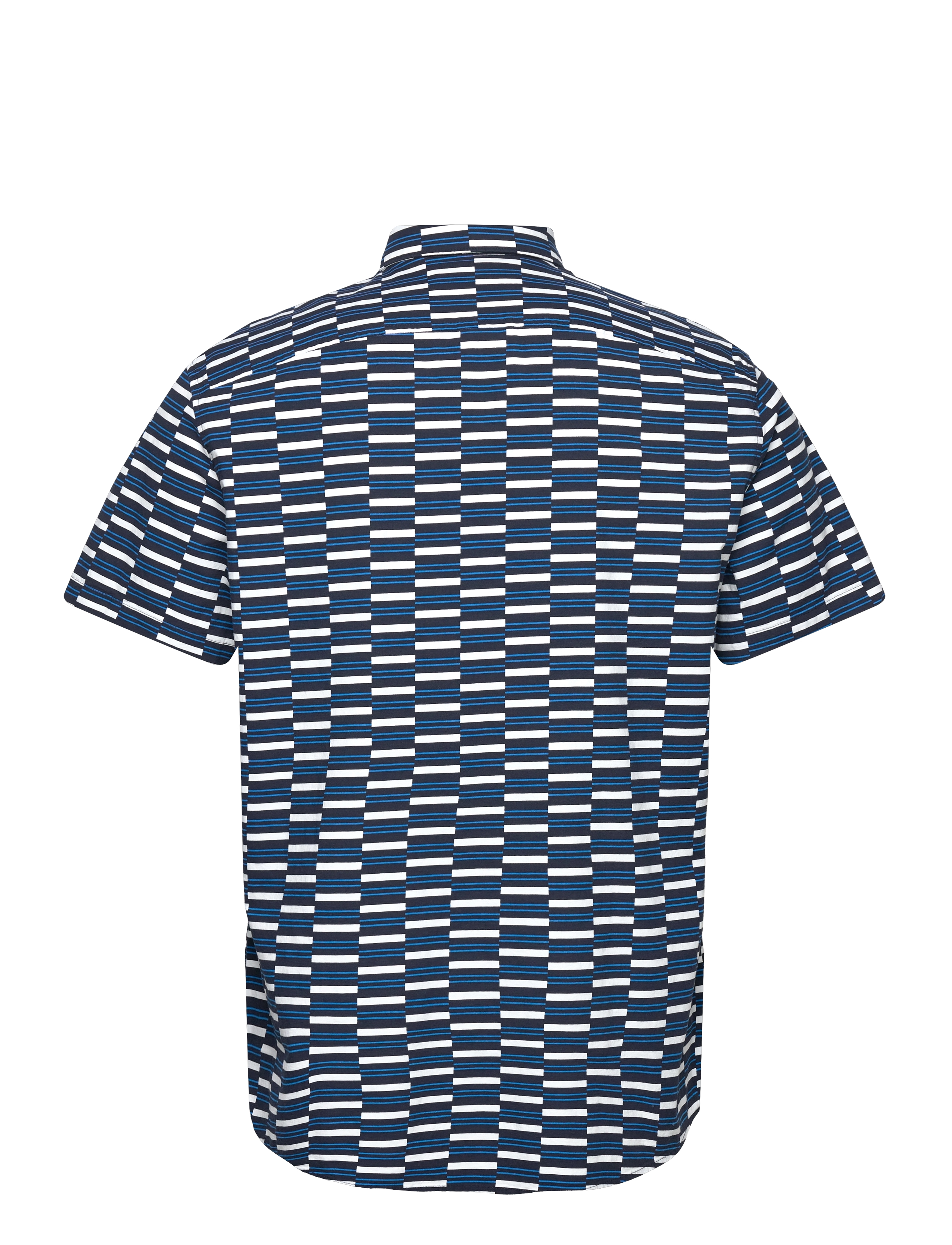 Original Penguin - SS ECO AOP GEO - dark sapphire - 1
