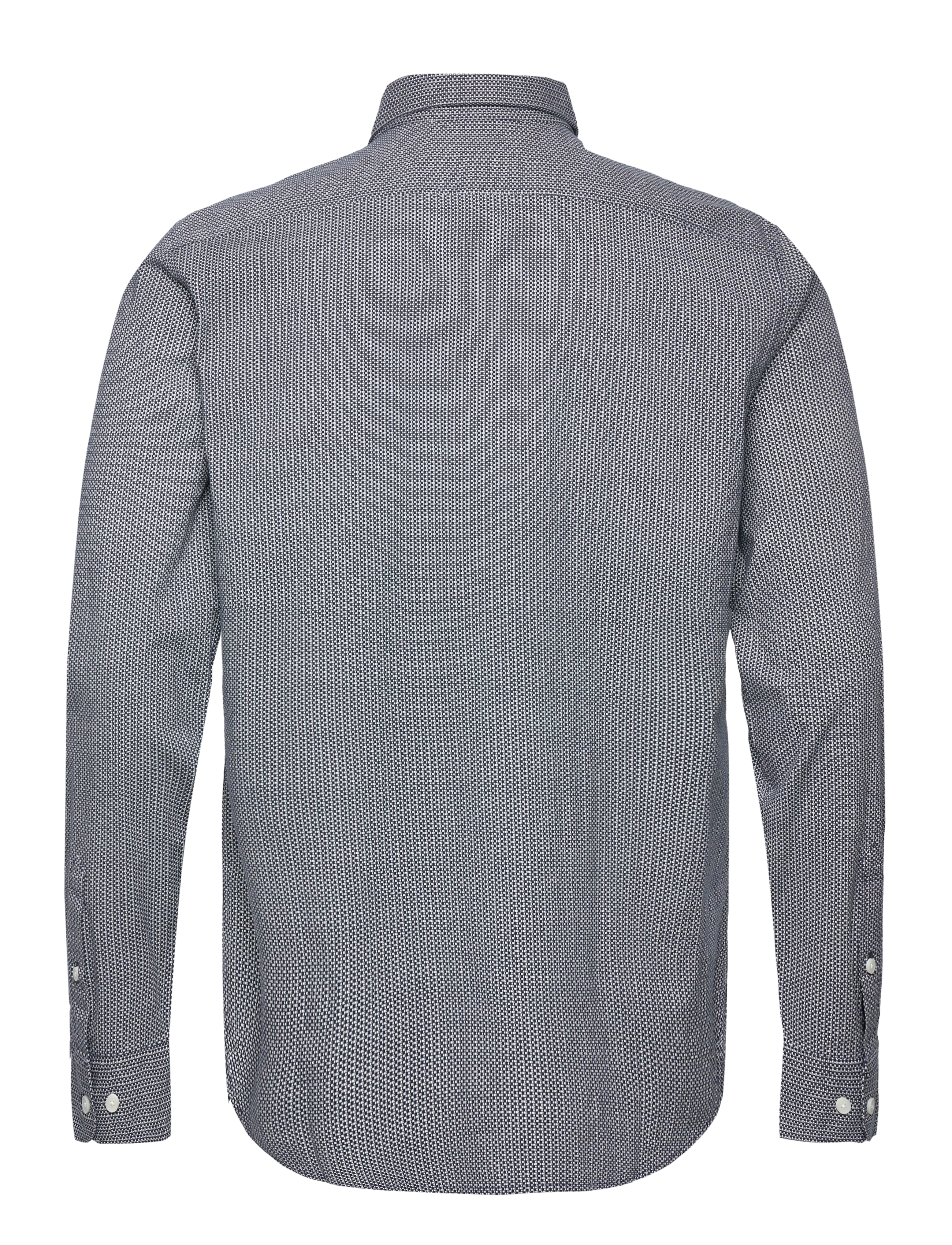 Original Penguin - LS ECO AOP MINI GEO - dark sapphire - 1
