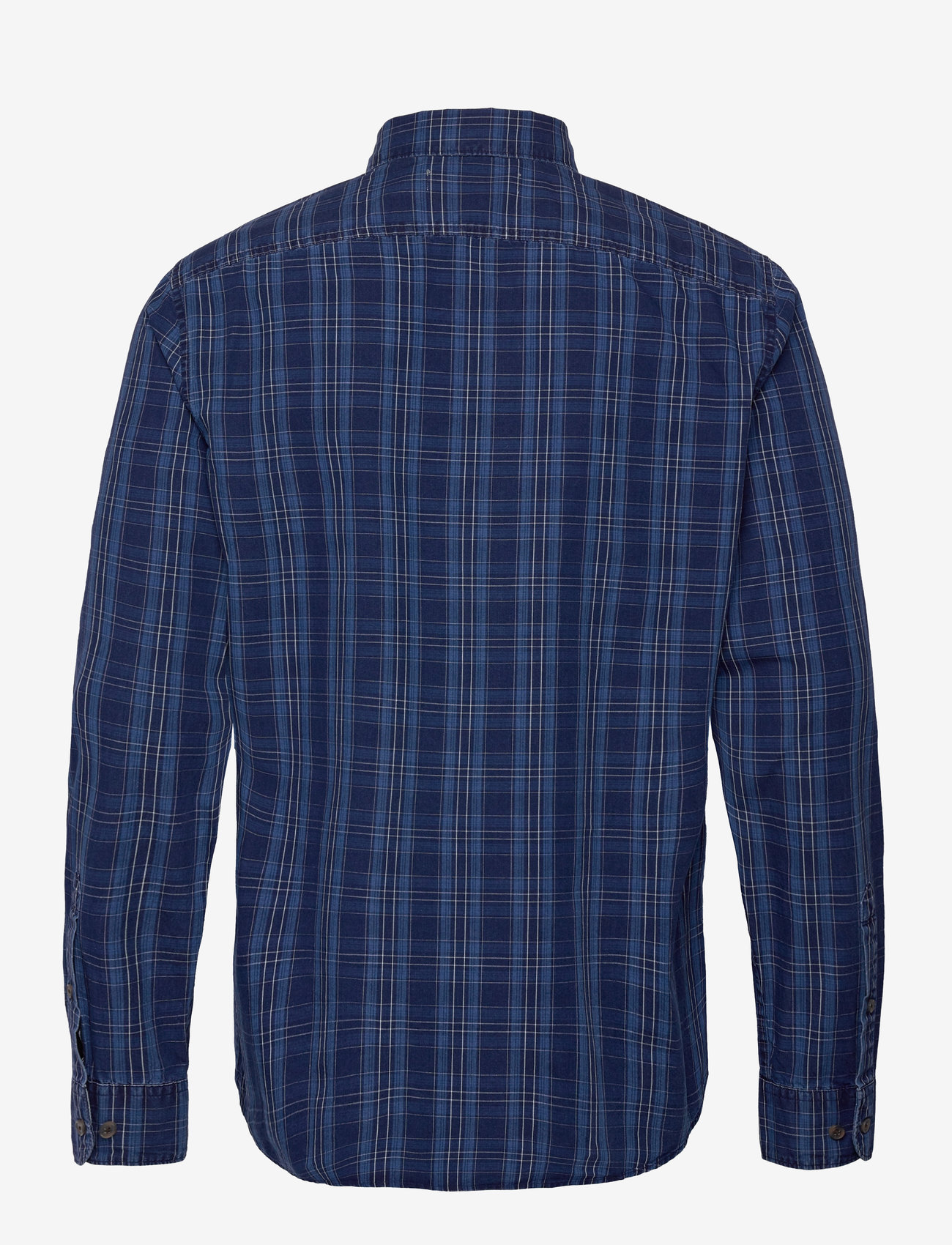 Original Penguin Ls Cttn Indigo Plaid (OPNOPWS2411) Checkered shirts 