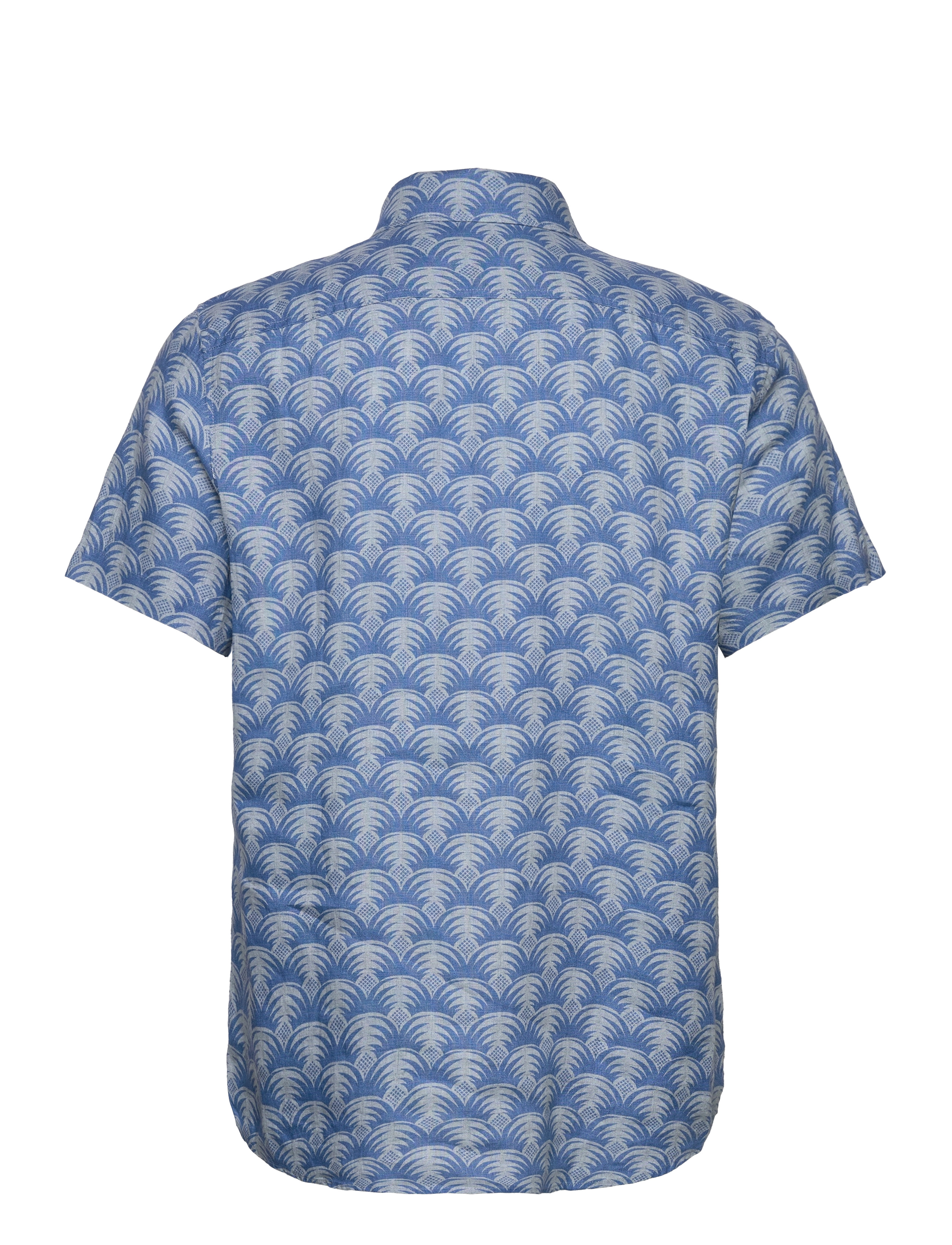 Original Penguin - SS DELAVE LNN AOP GE - tourmaline - 1