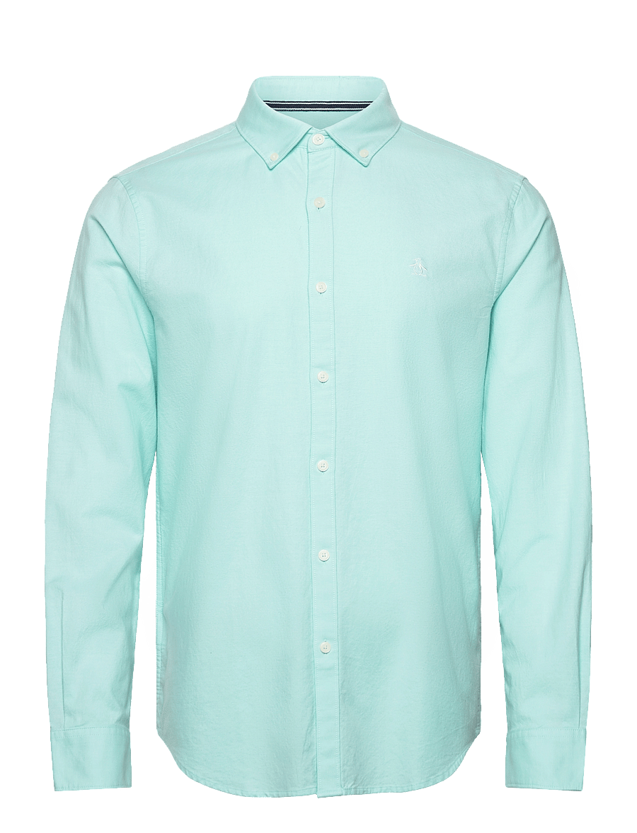 Original Penguin - LS OXFORD STRTCH NO - oxford skjorter - blue tint - 0