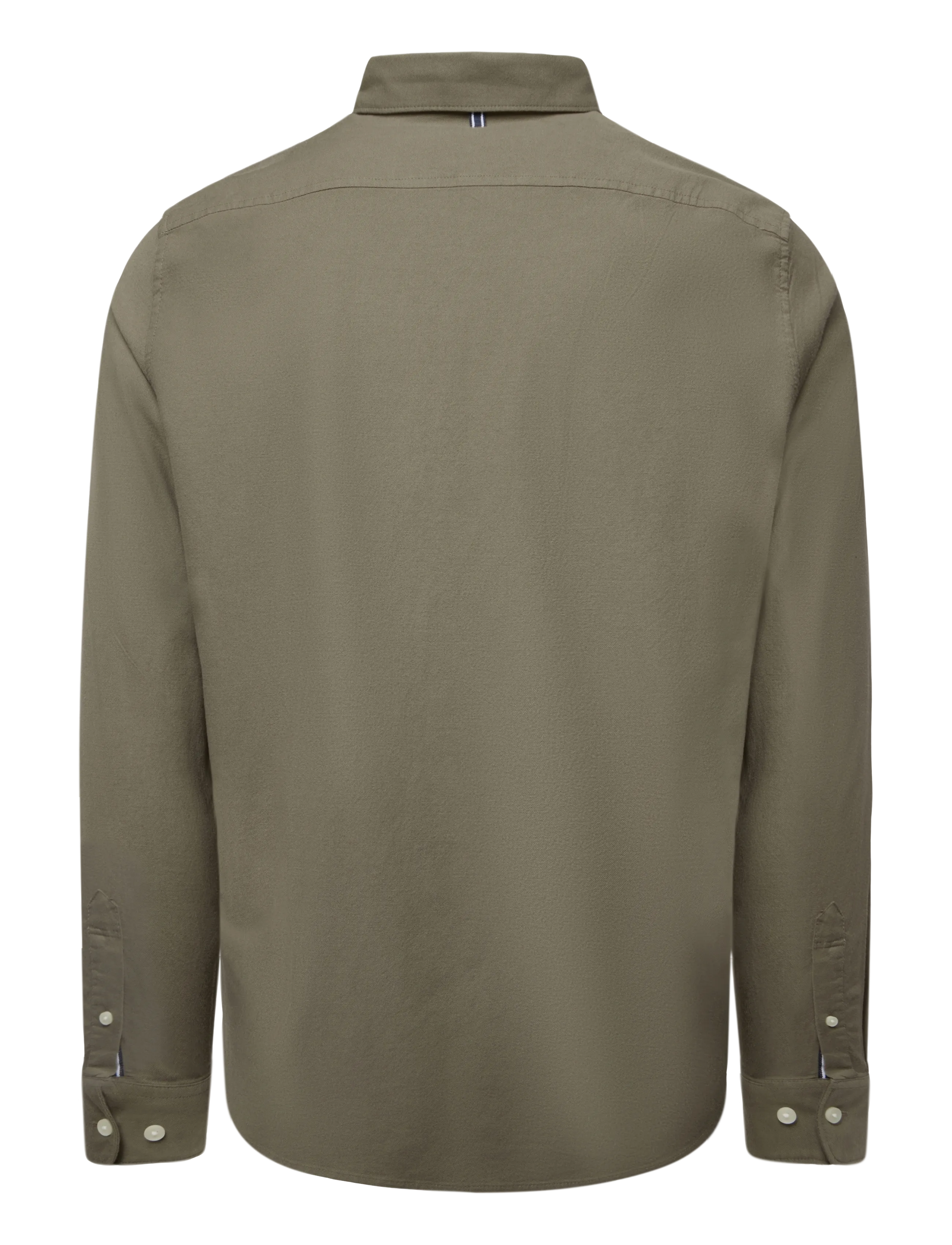 Original Penguin - LS OXFORD STRTCH NO - oxfordi särgid - dusty olive - 1