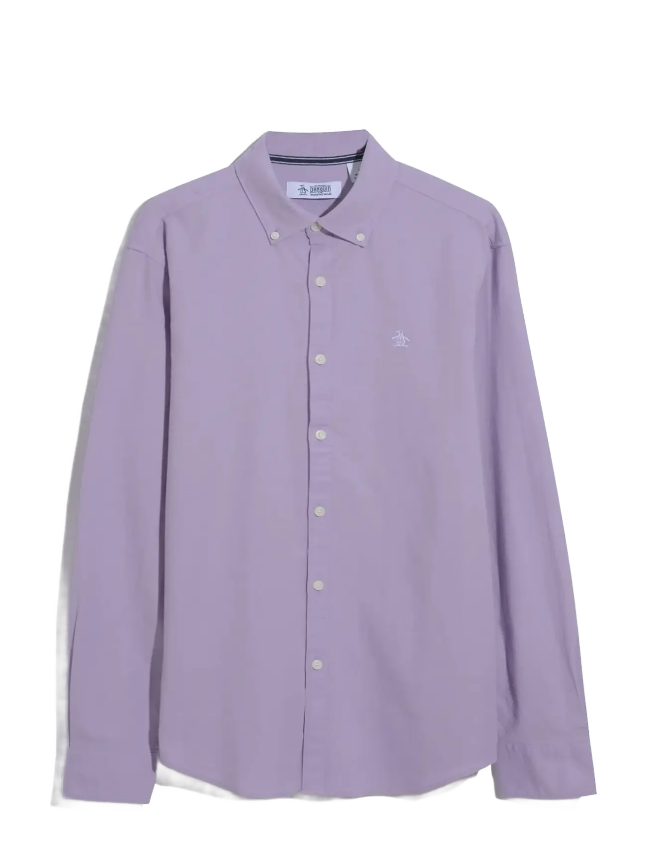 ORIGINAL PENGUIN Ls Oxford Strtch No Lila - XL - Herren