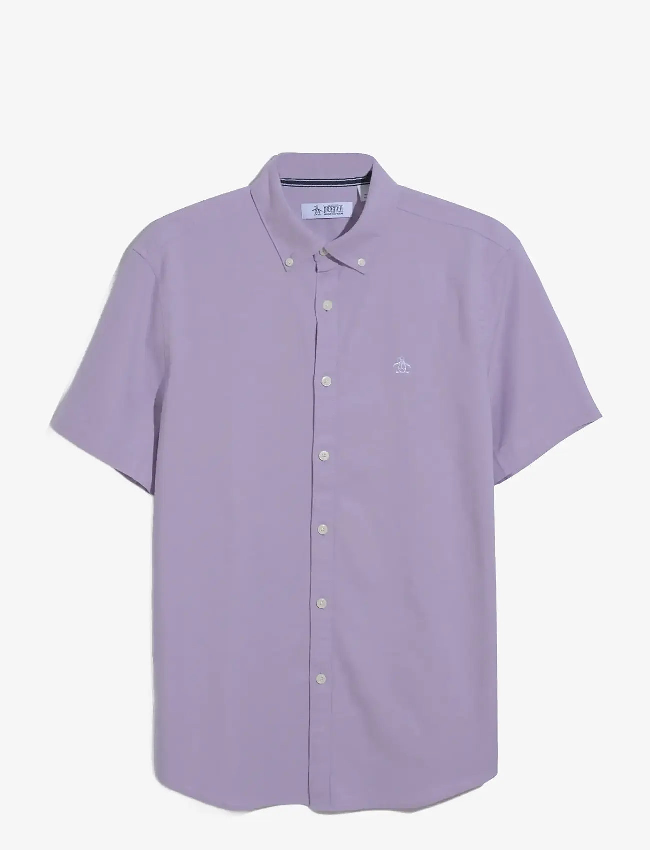 Original Penguin - SS OXFORD STRTCH NO SHIRT - kortærmede skjorter - lavendula - 1