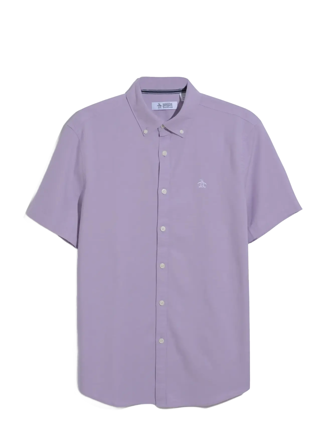 Original Penguin SS OXFORD STRTCH NO SHIRT - Riided - LAVENDULA / purple