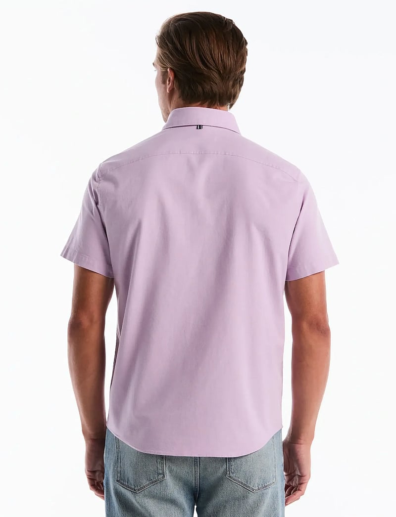 Original Penguin - SS OXFORD STRTCH NO SHIRT - kortærmede skjorter - lavendula - 2