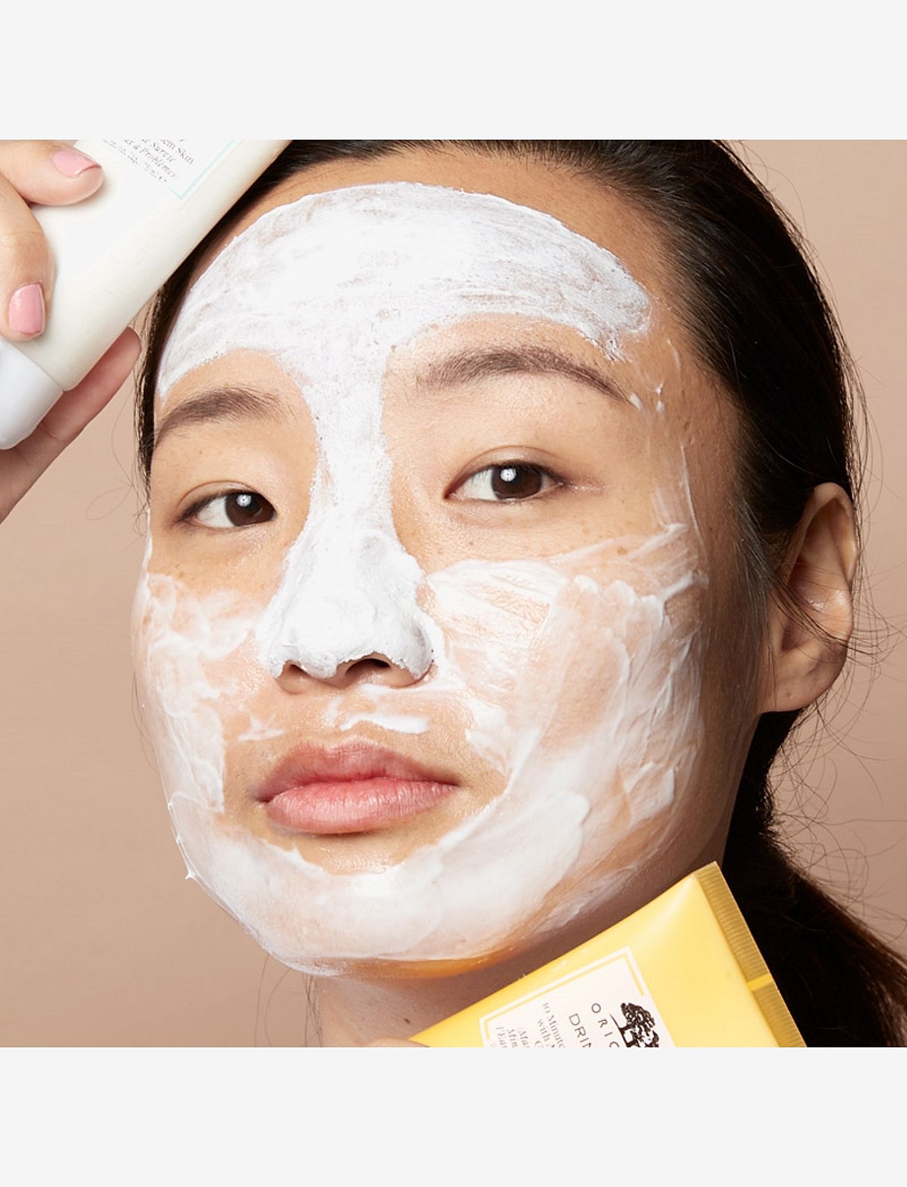 Origins - Drink Up 10 Minute Hydrating Mask with Apricot - fuktighetsgivende masker - clear - 2