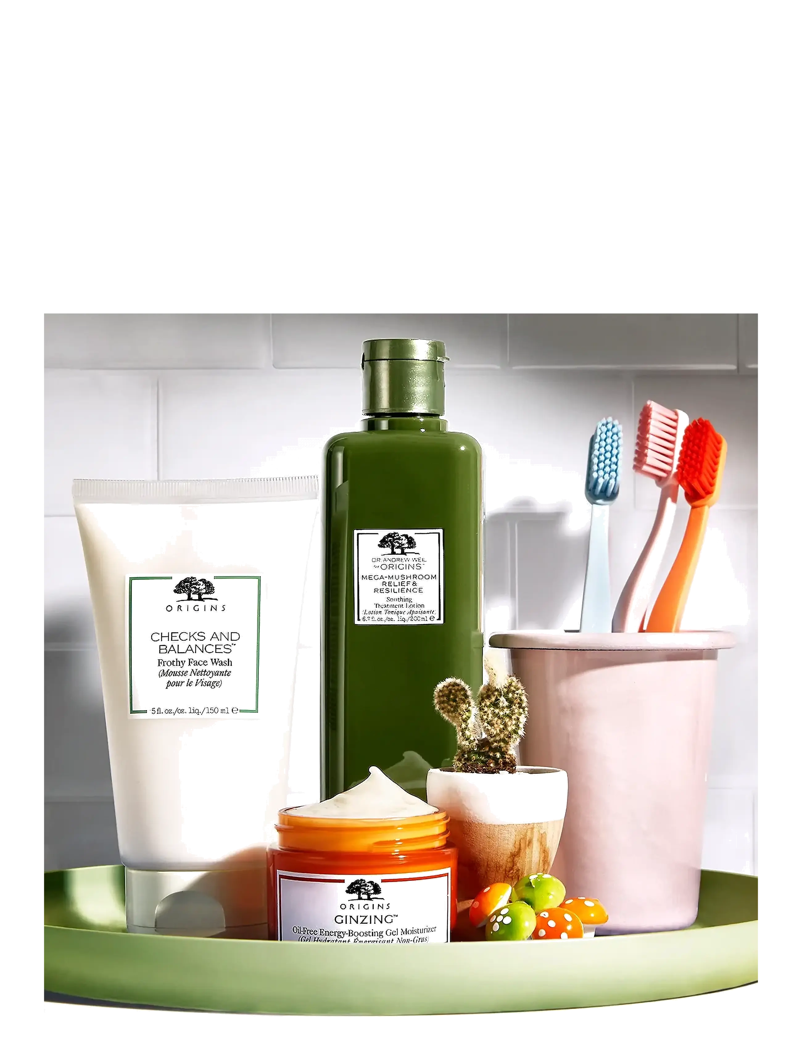 Origins - Checks and Balances Frothy Face Wash - foaming cleanser - clear - 4