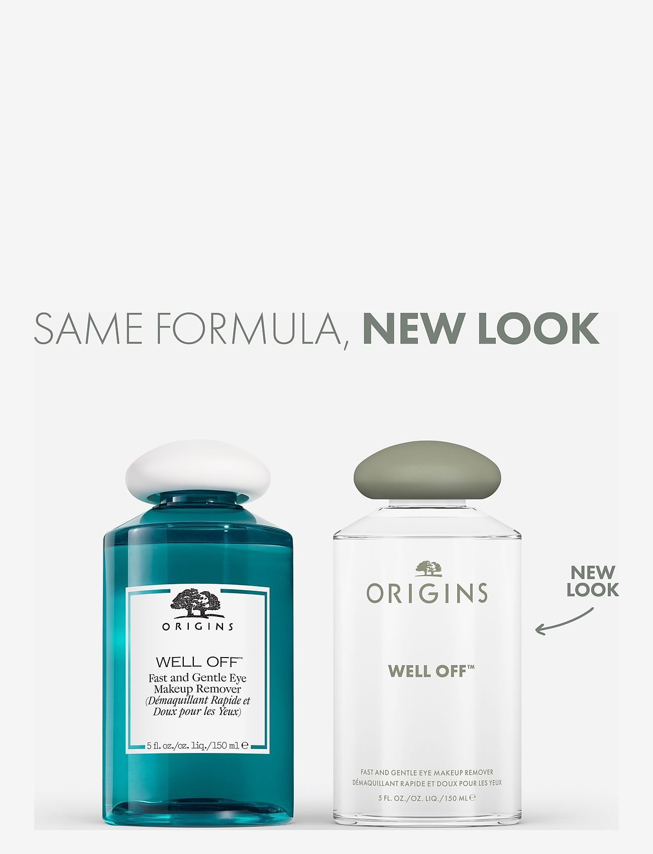 Origins - Well Off Fast and Gentle Eye Makeup Remover - Øjenmakeupfjernere - clear - 1