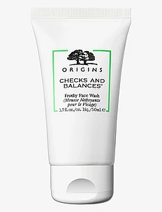 Checks and Balances Frothy Face Wash Travel Size Cleanser, Origins