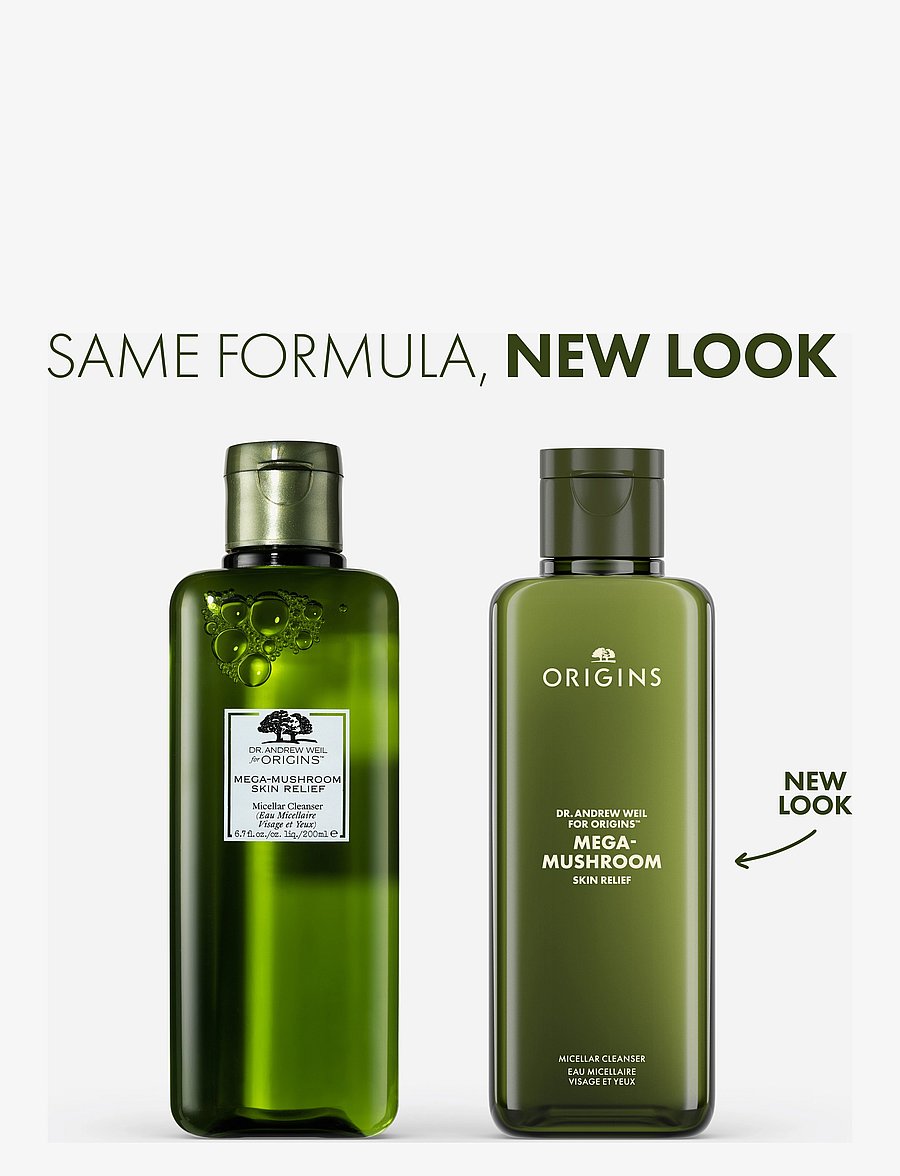 Origins - Dr. Weil Mega-Mushroom Micellar Cleanser - andlitshreinsun - clear - 1