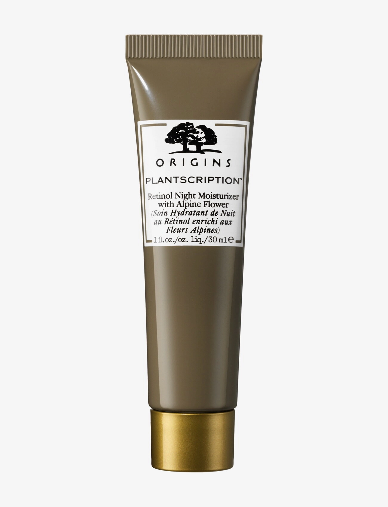 Origins Plantscription Retinol Night Moisturizer With Alpine Flower, 30 ml, Nude, Fugtighedscreme > Natcreme, Dame