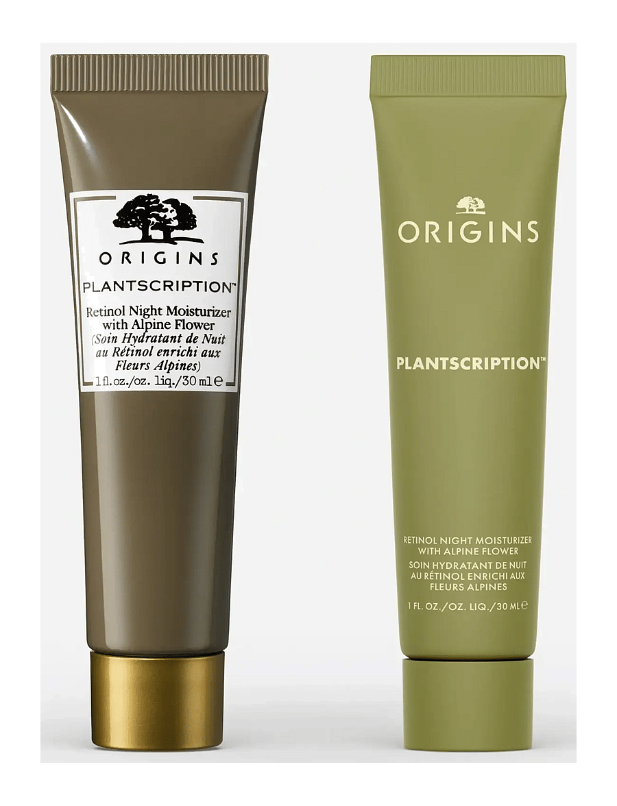 Origins - Plantscription Retinol Night Moisturizer with Alpine Flower - sommerens hudpleje - clear - 1