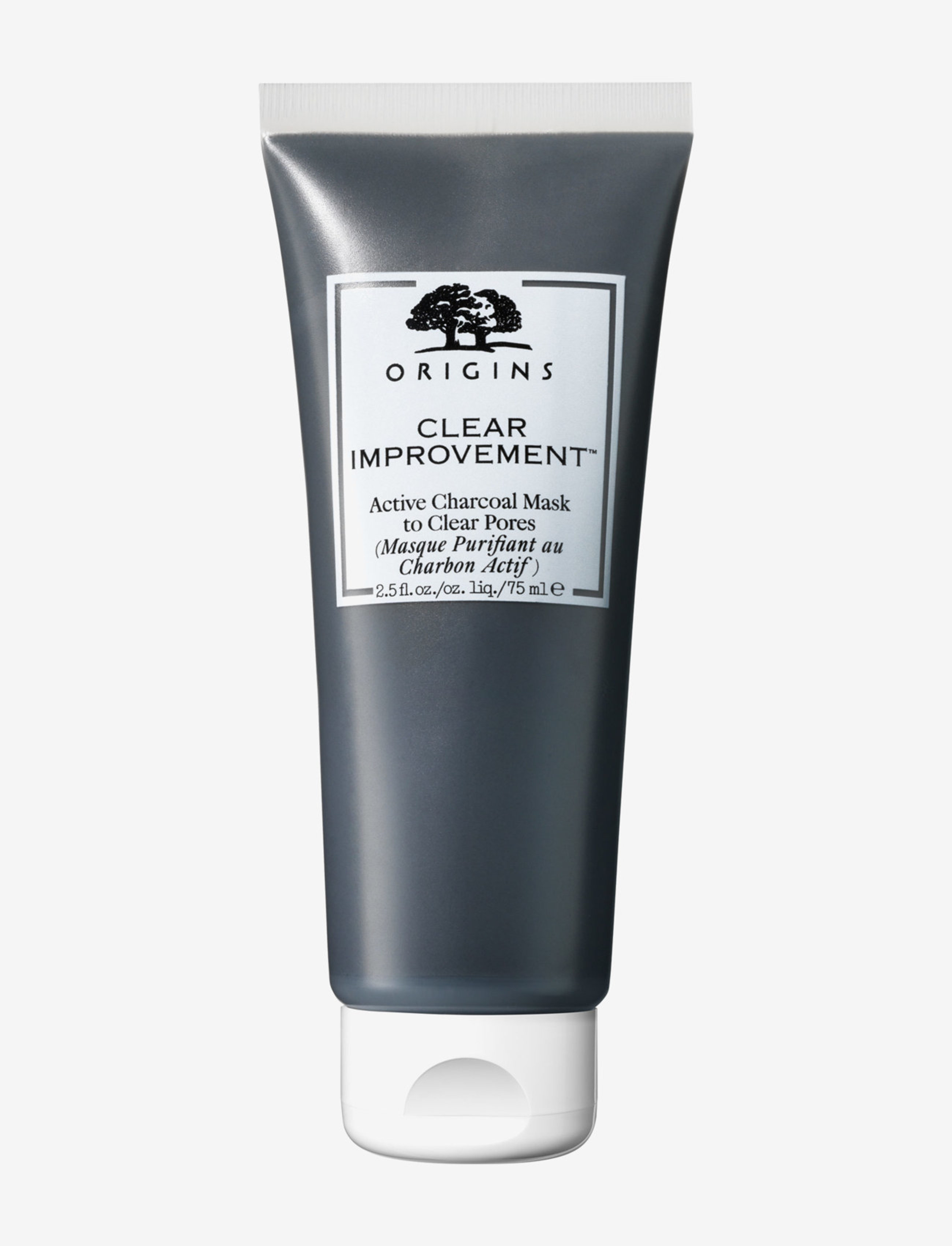 Origins Clear Improvement Active Charcoal Mask, 75 ml, Nude, Ansigtsmasker > Lermaske, Dame