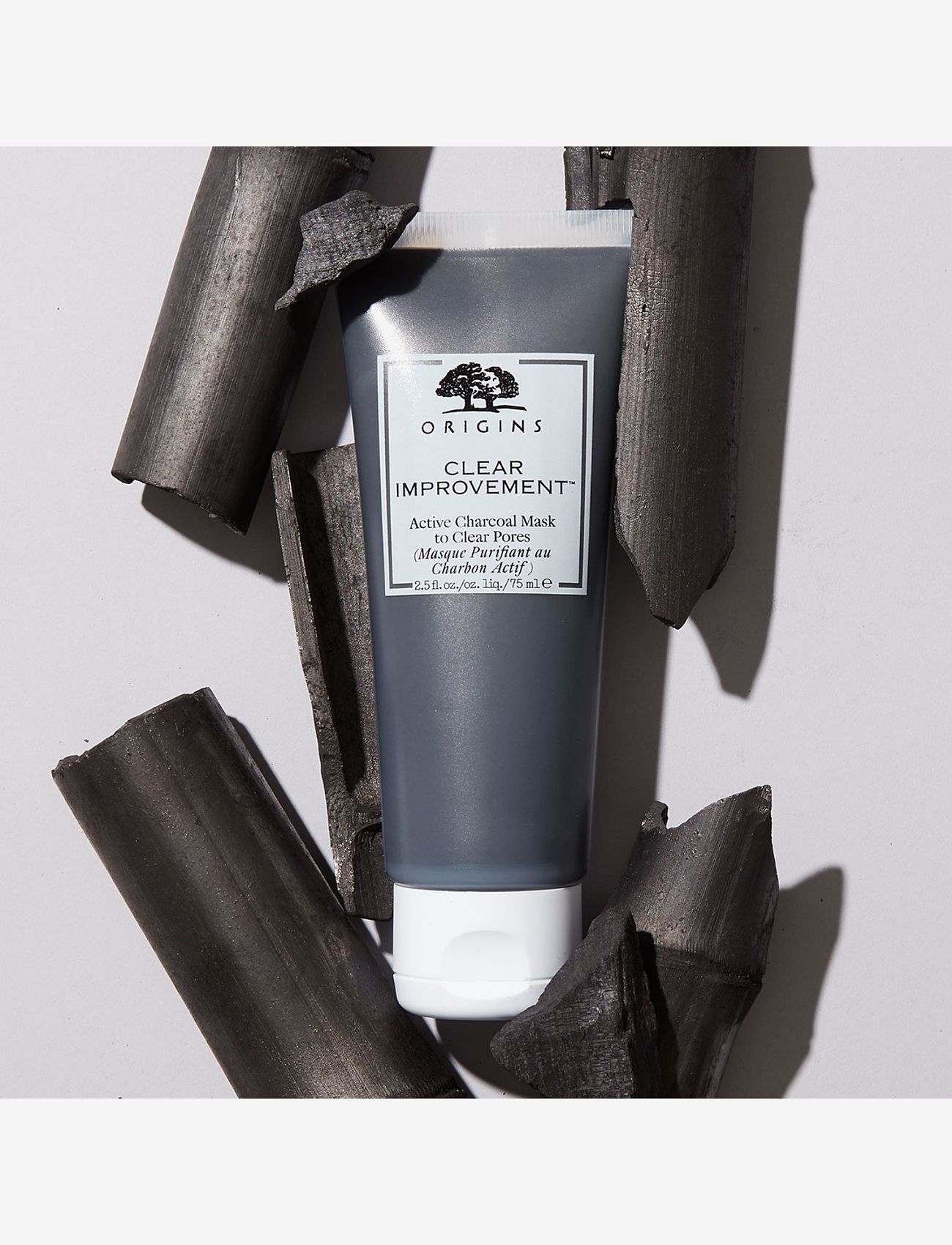 Origins - Clear Improvement Active Charcoal Mask - lermasker - clear - 3