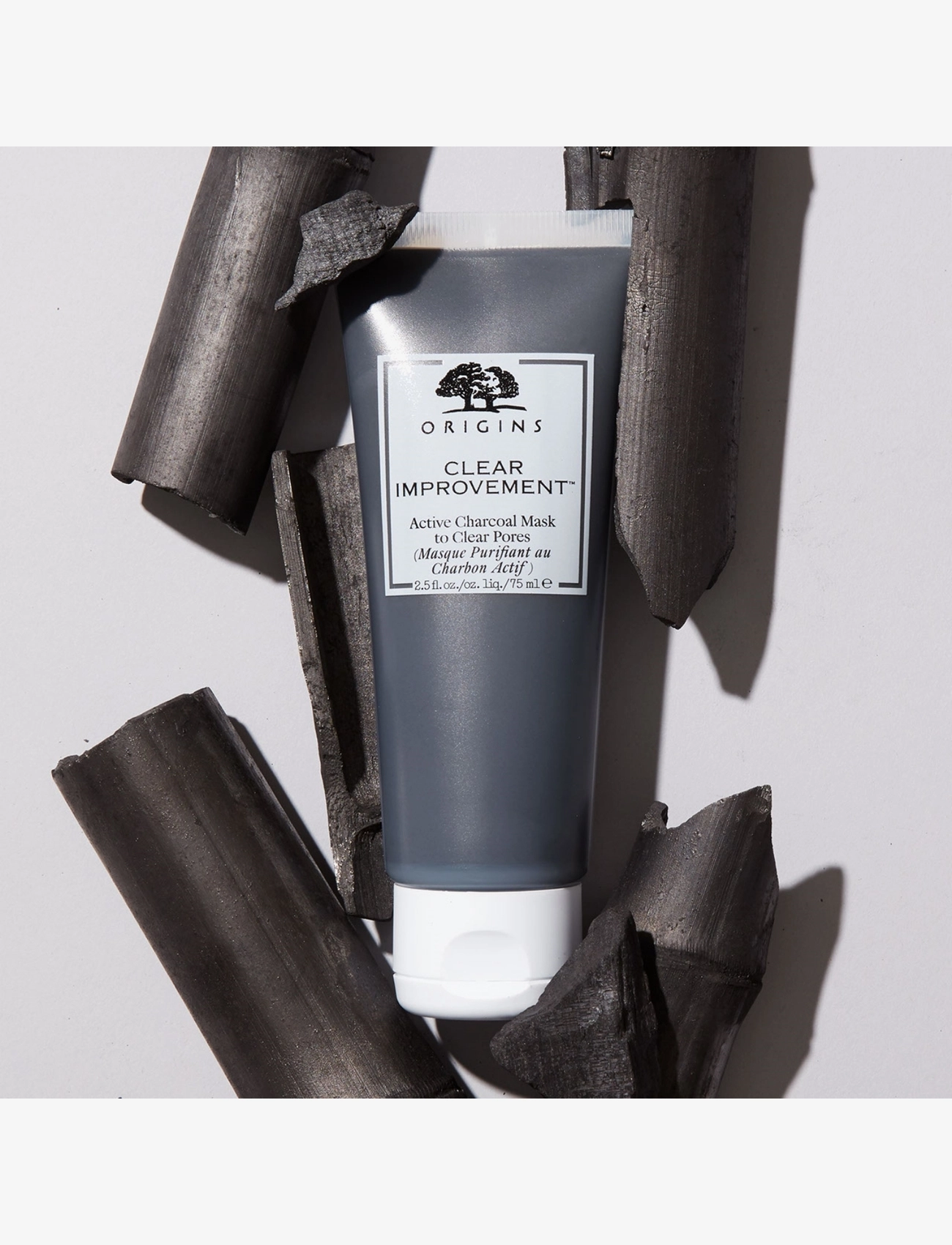 Origins - Clear Improvement Active Charcoal Mask - leirmaskar - clear - 3