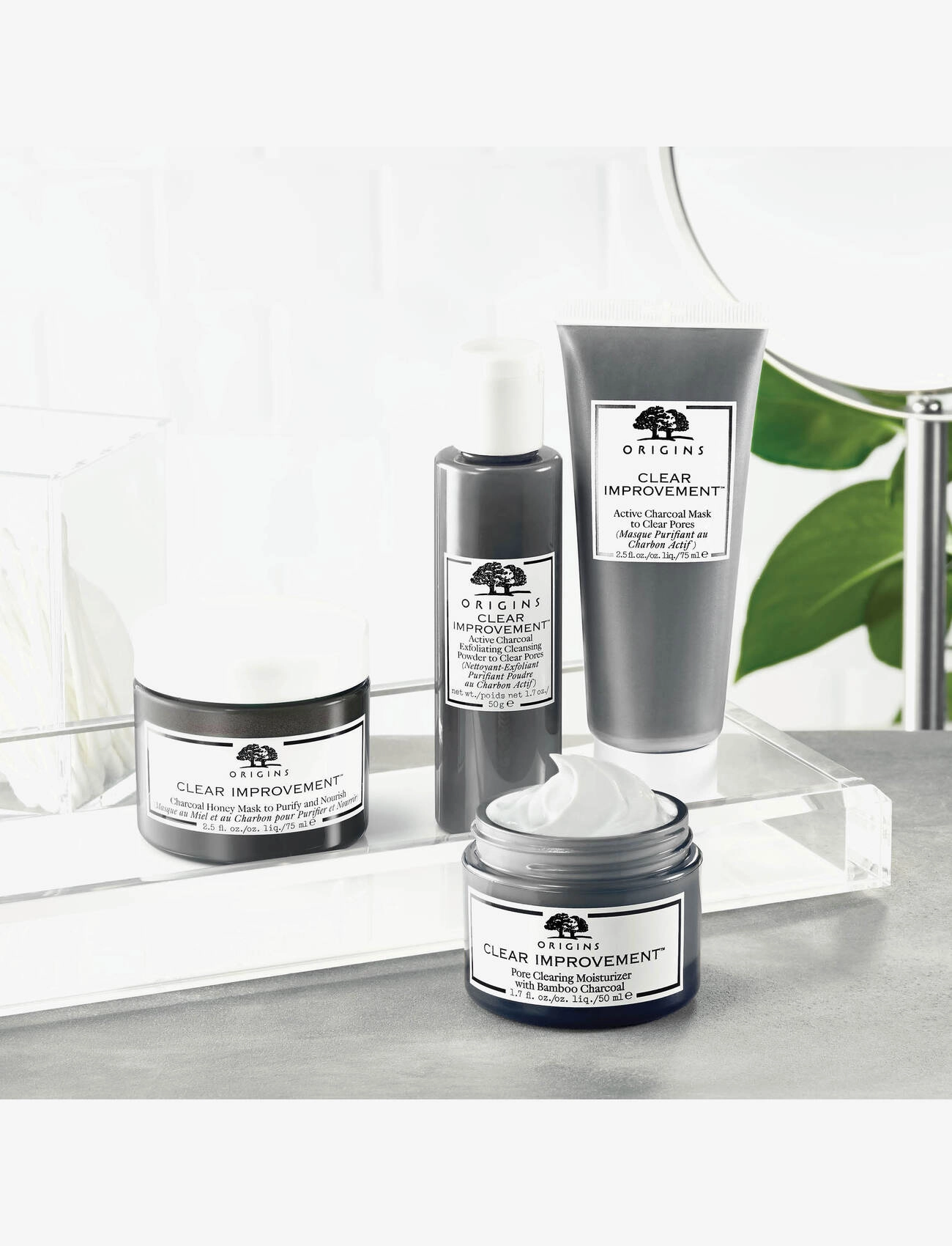 Origins - Clear Improvement Active Charcoal Mask - leirmaskar - clear - 4