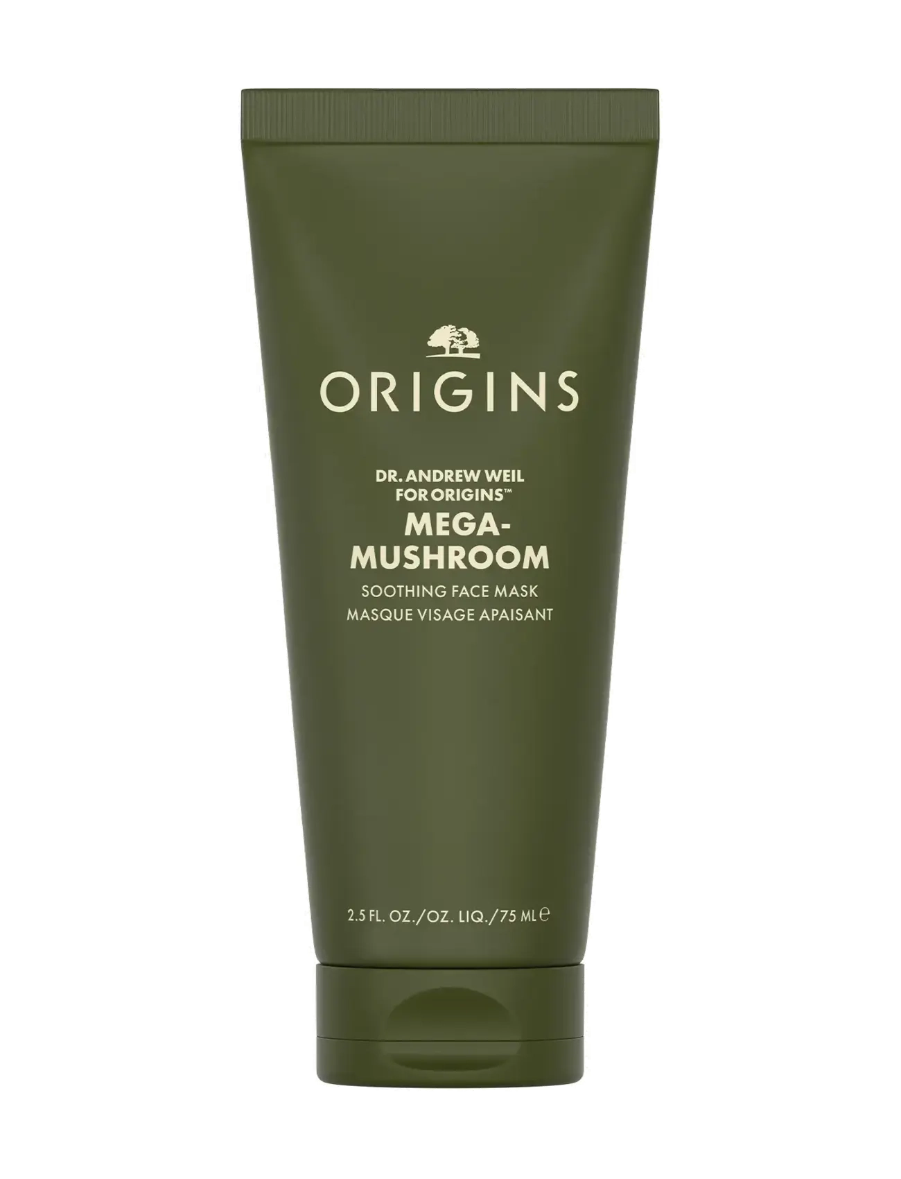Origins Dr. Weil Mega-Mushroom Relief & Resilience Soothing Face Mask, 75 ml, Nude, Ansigtsmasker > Fugtgivende Maske, Dame