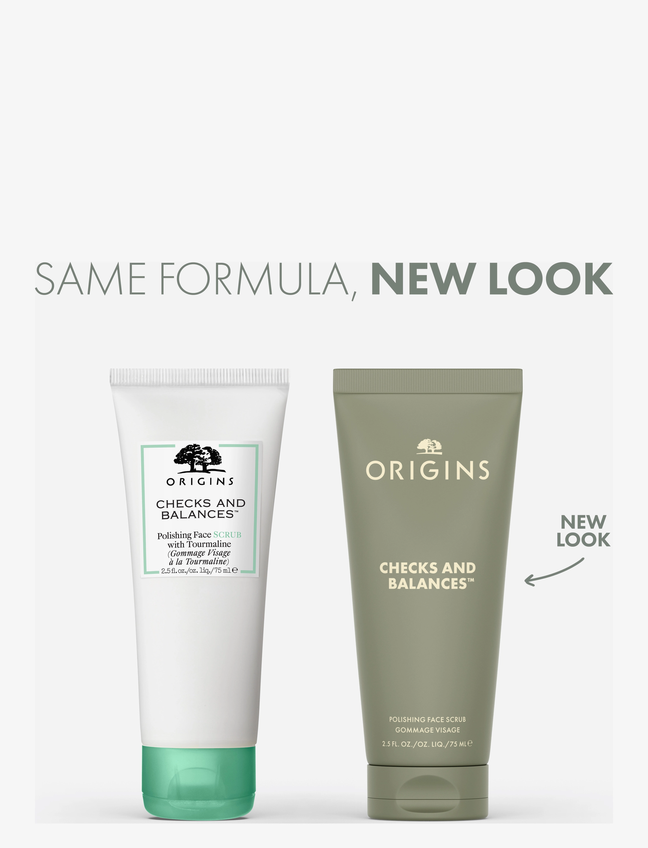 Origins - Checks and Balances Polishing Face Scrub with Tourmaline - ansiktspeeling - clear - 1